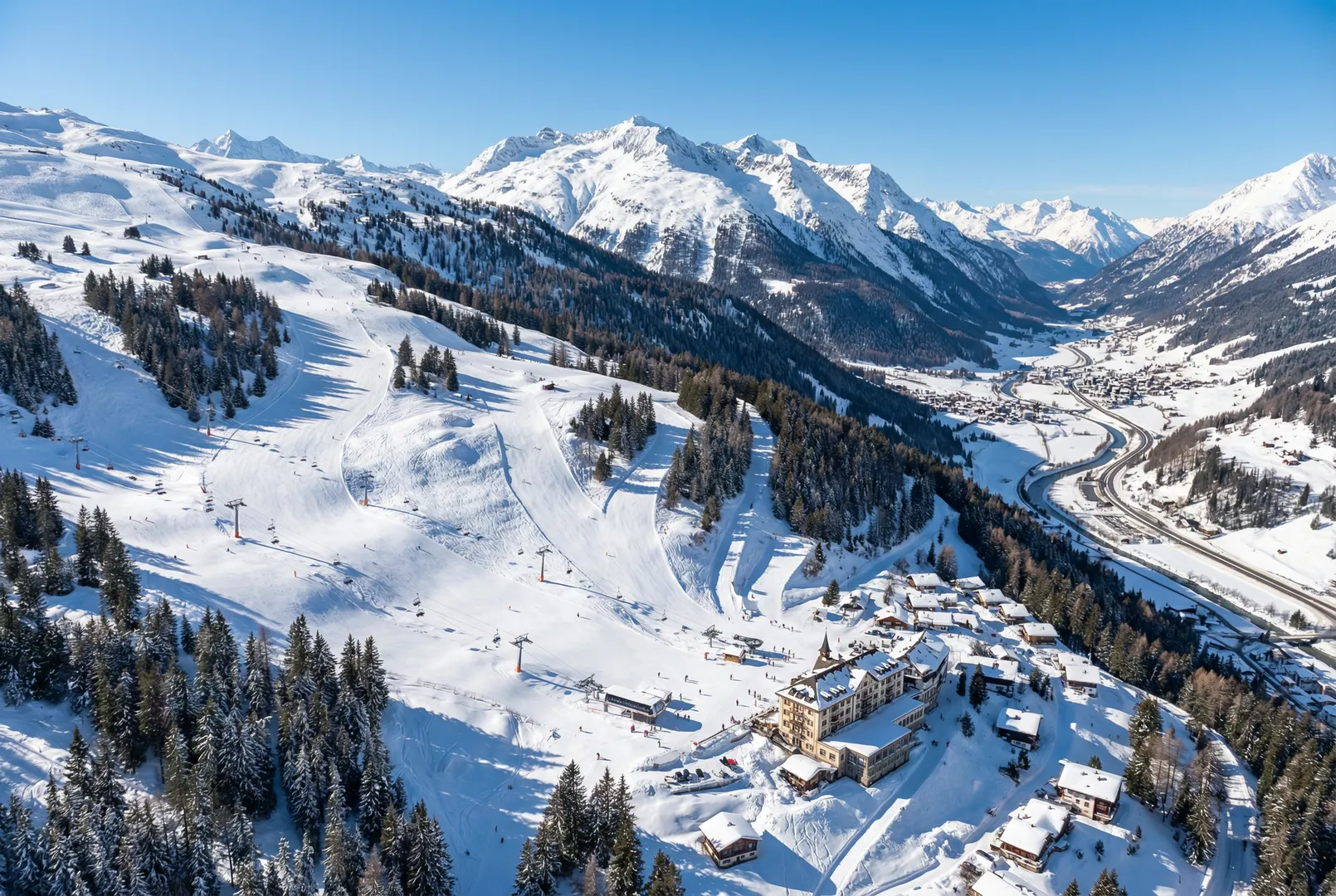 Schatzalp – Strela ski resort