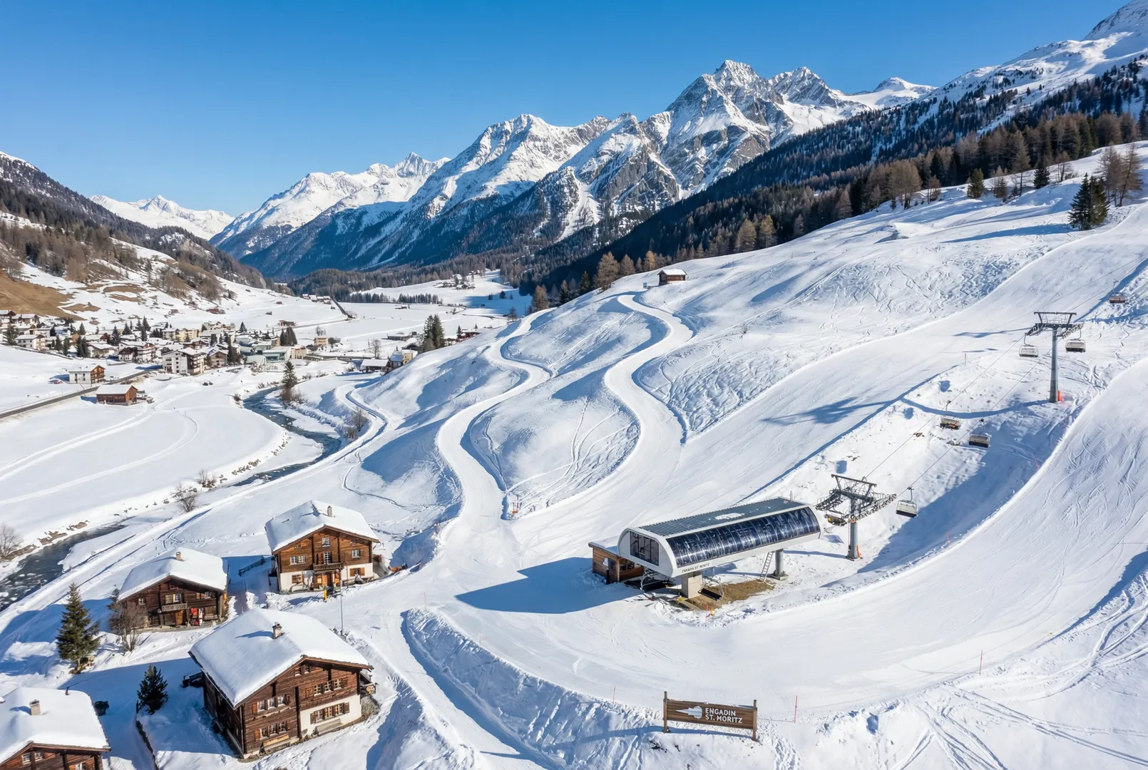 Survih – Samedan ski resort