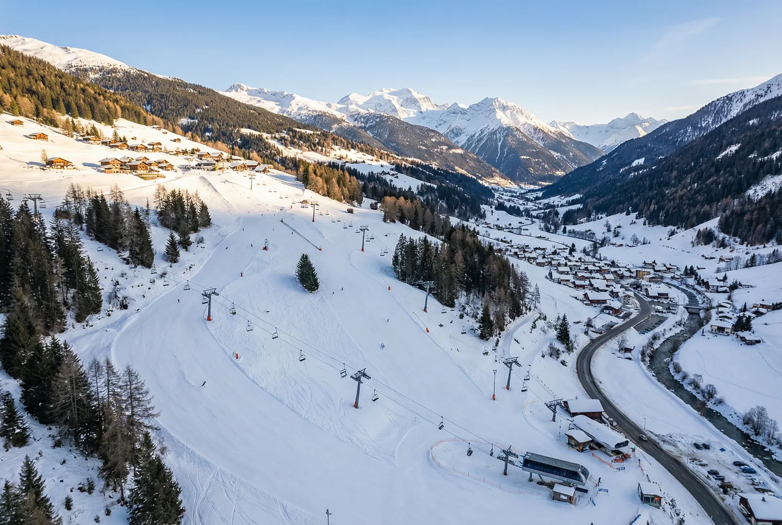 Vichères (Liddes) ski resort