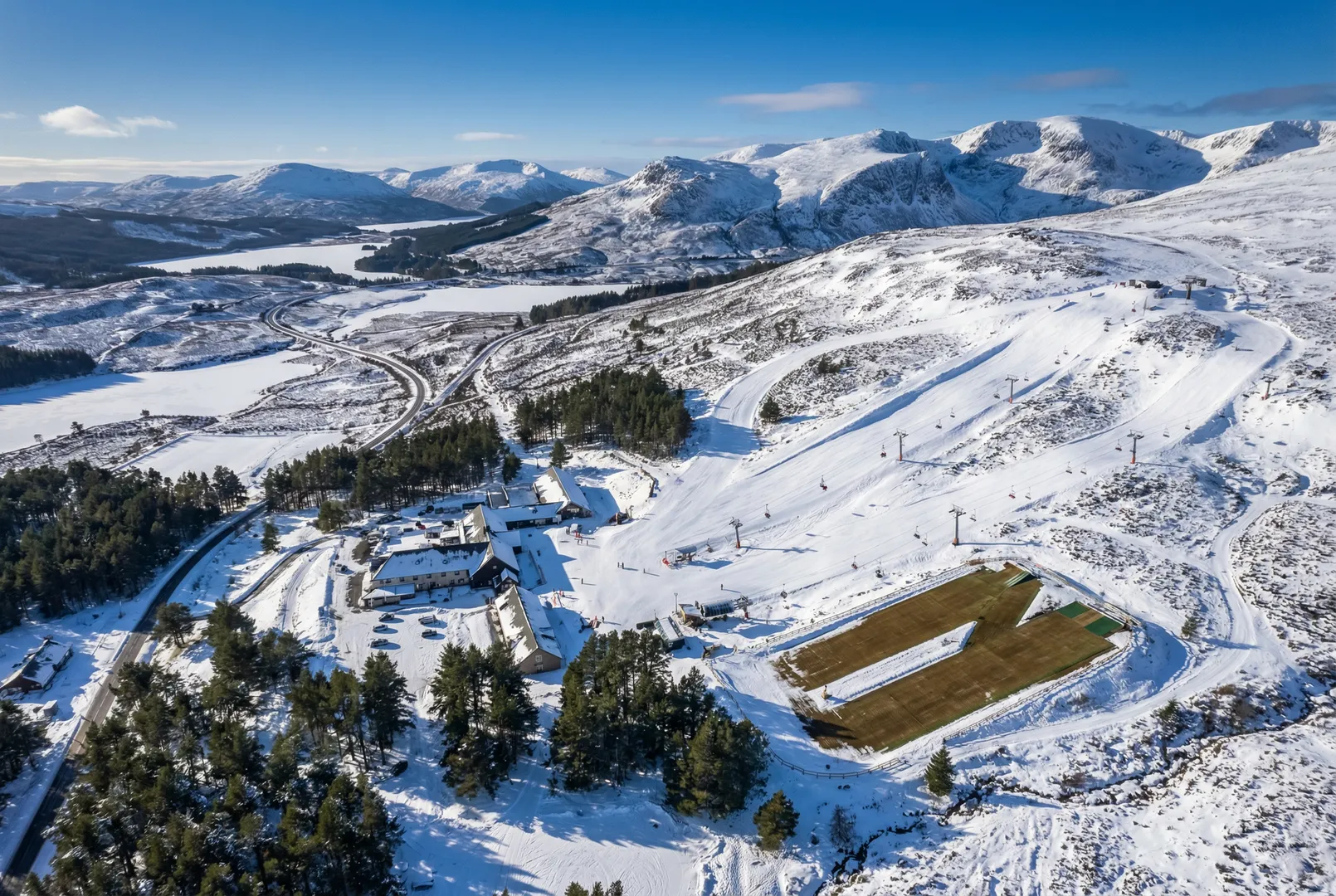Glenmore Lodge (dry slopes) ski resort