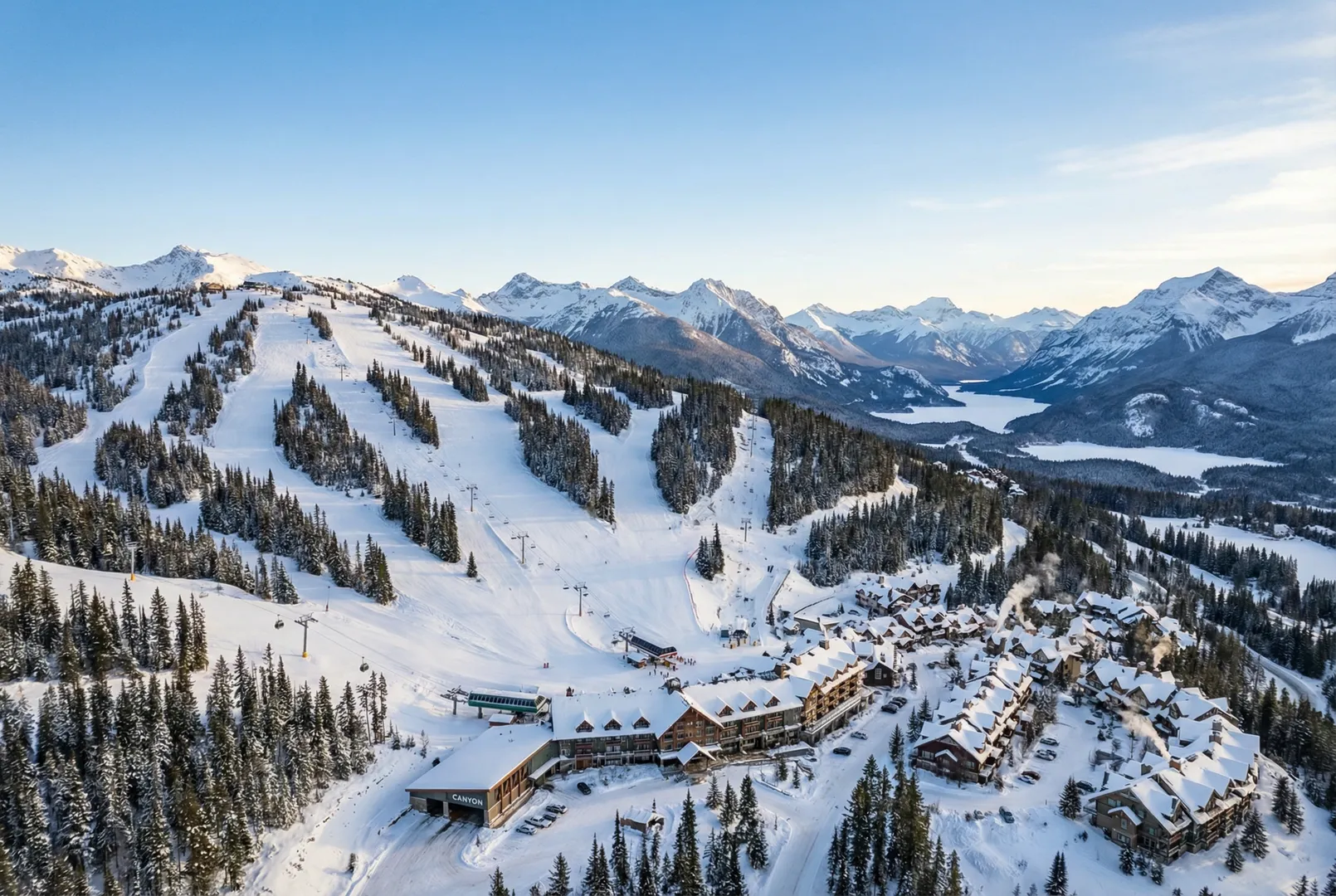 Canyon ski resort