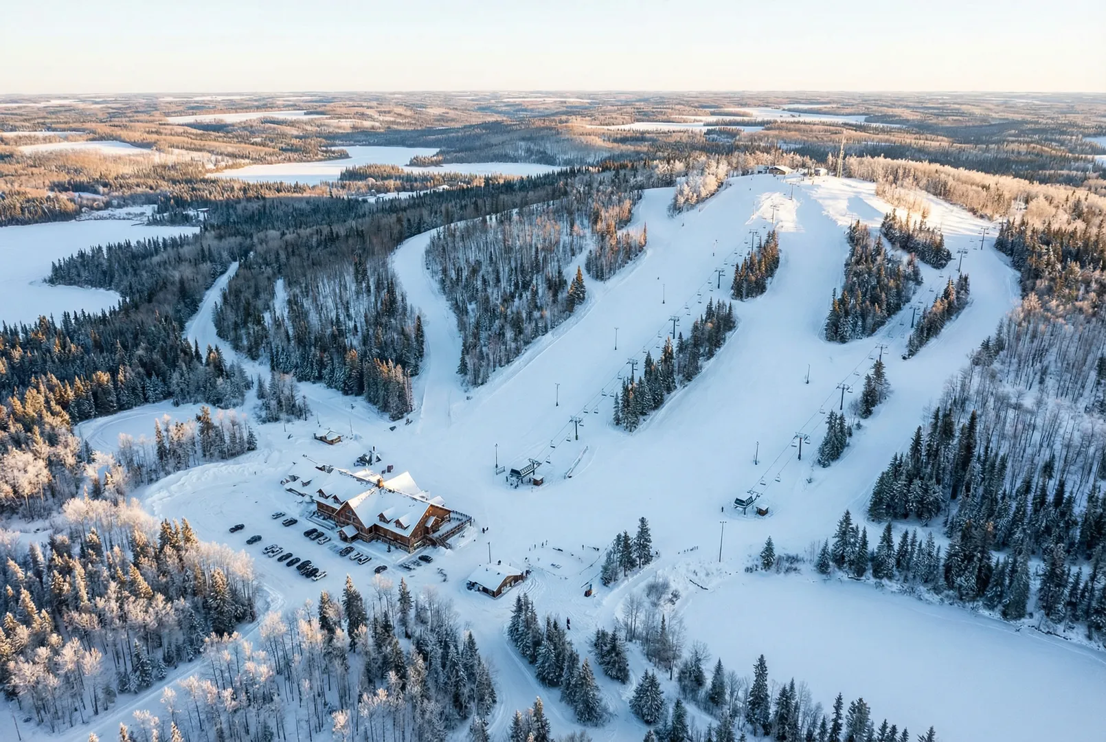 Duck Mountain – Kamsack ski resort