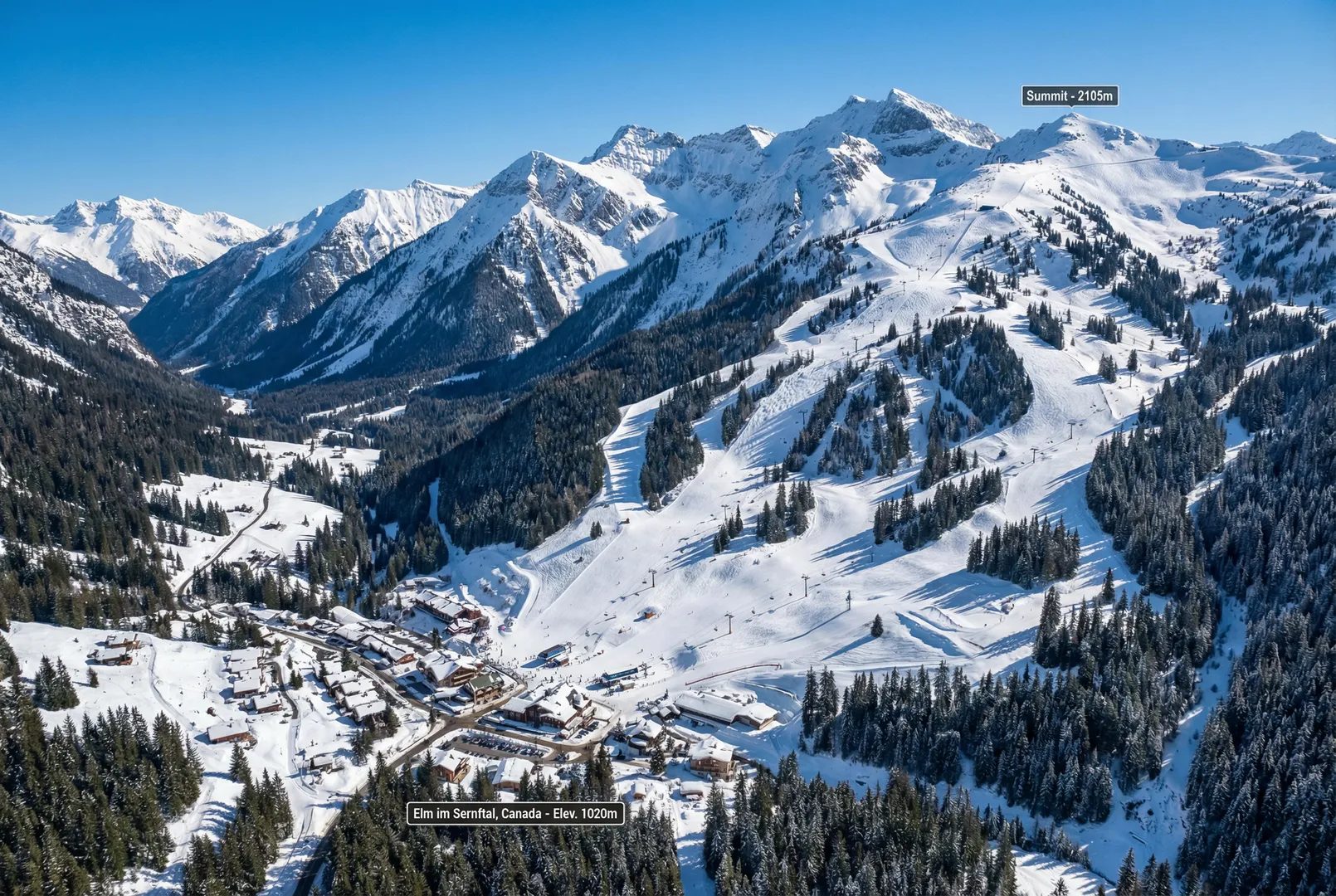 Elm im Sernftal ski resort