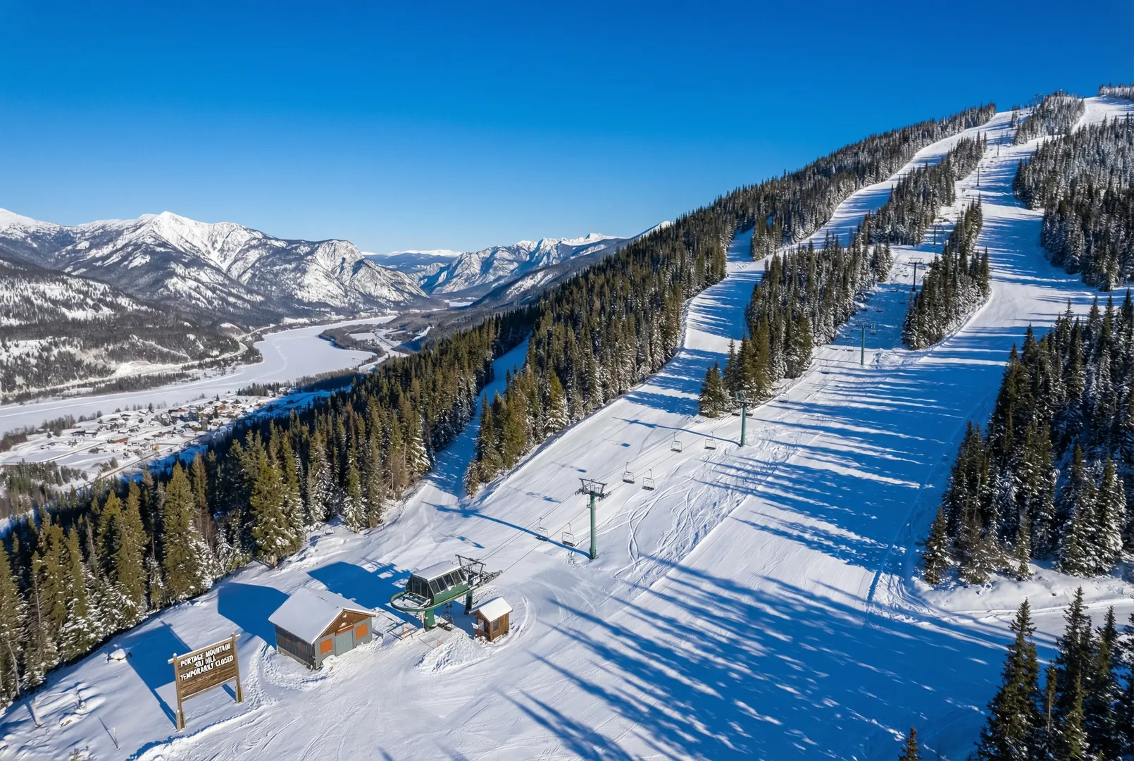 Hudson's Hope – Portage Mountain(temporarily closed) ski resort