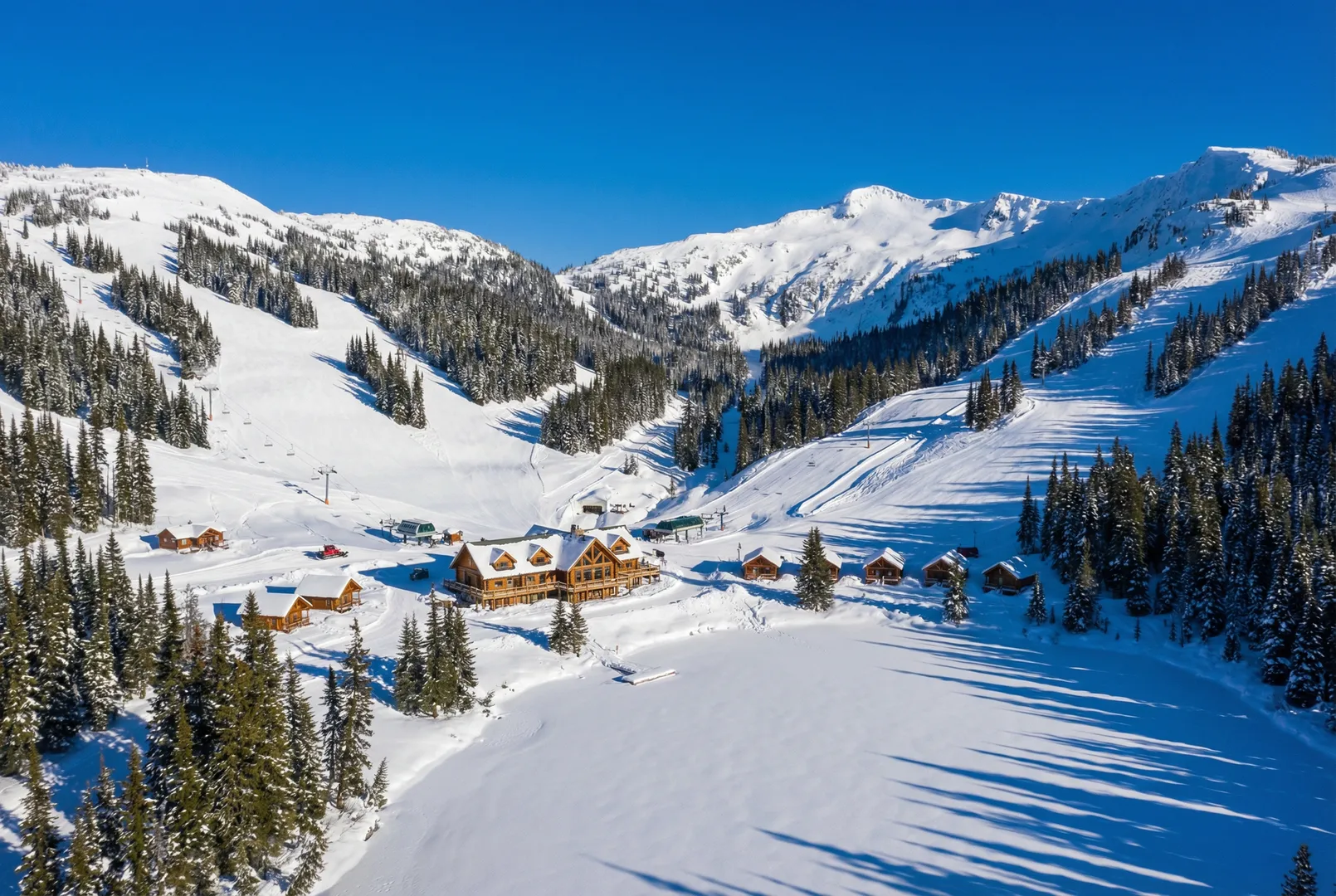 Keefer Lake Lodge ski resort