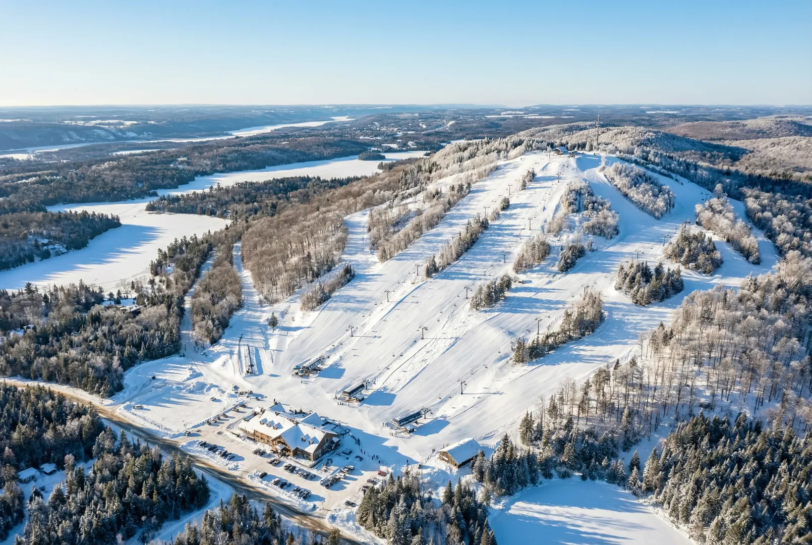 Mont Cascades ski resort