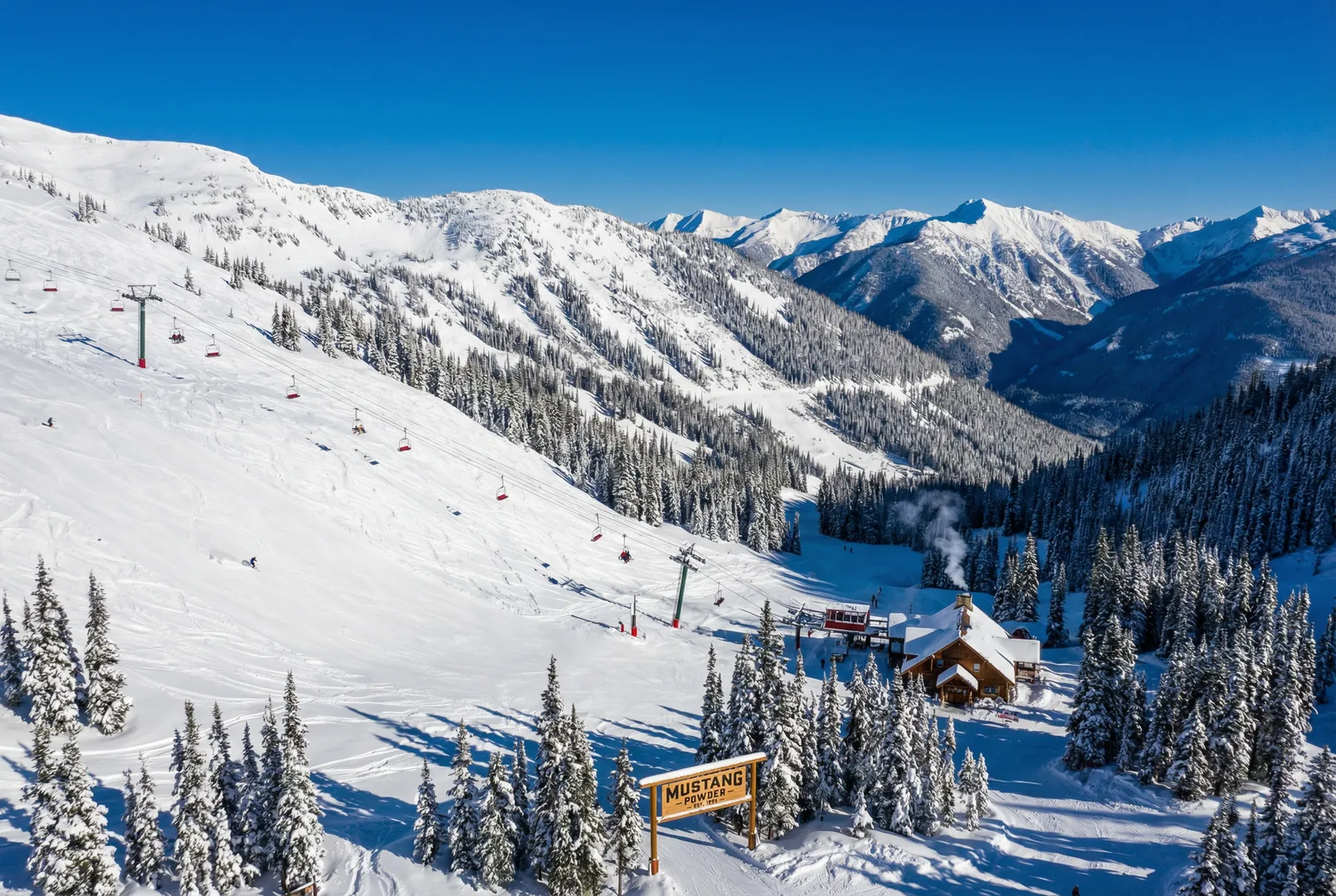 Mustang Powder ski resort