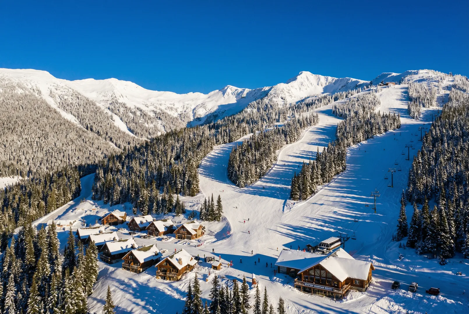 Mystery Mountain ski resort