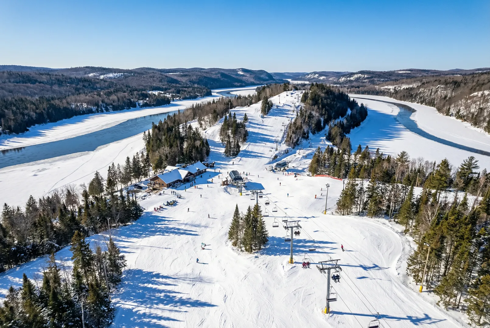 Parc de l'Île Melville – Val Mauricie ski resort