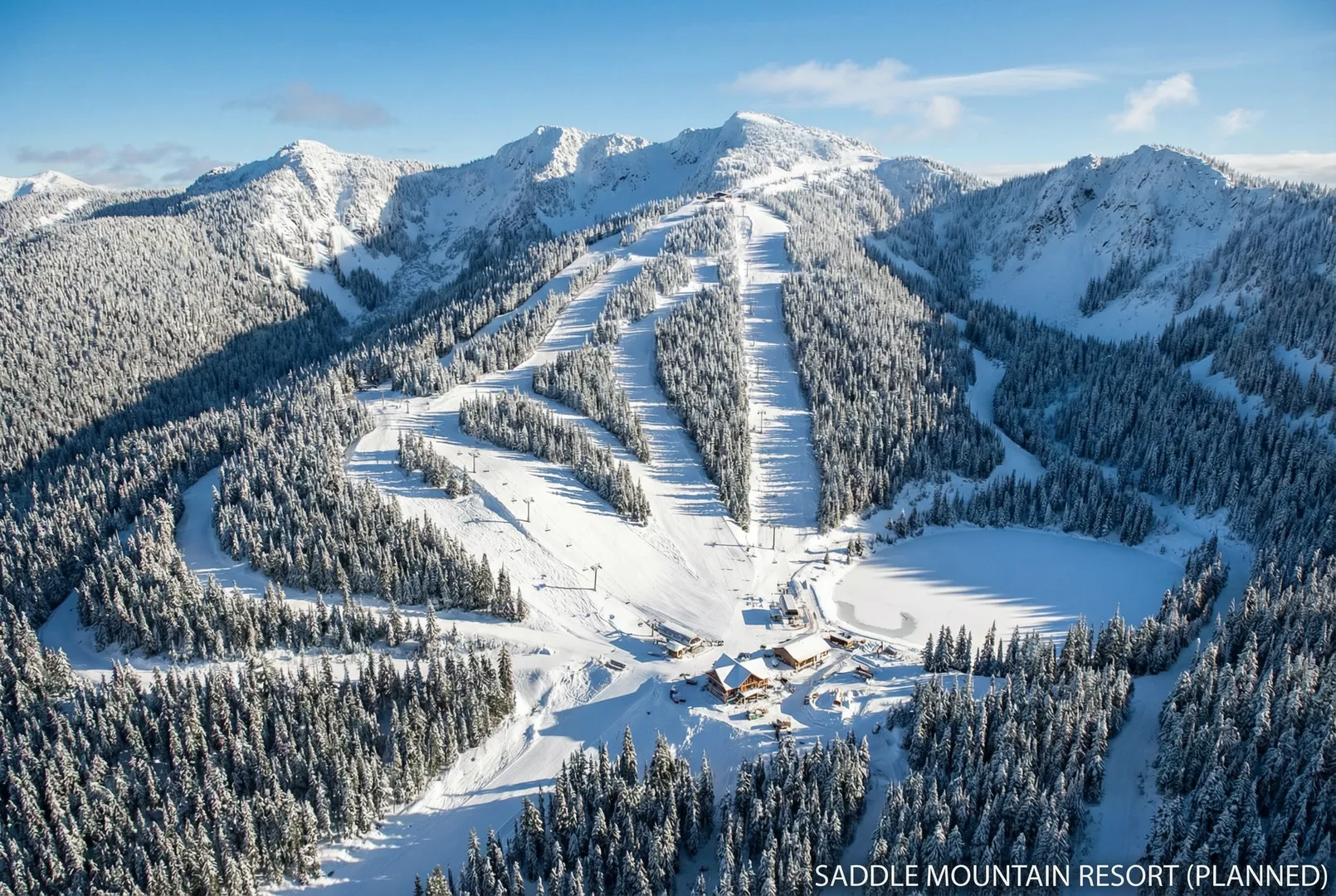 Saddle Mountain (planned) ski resort
