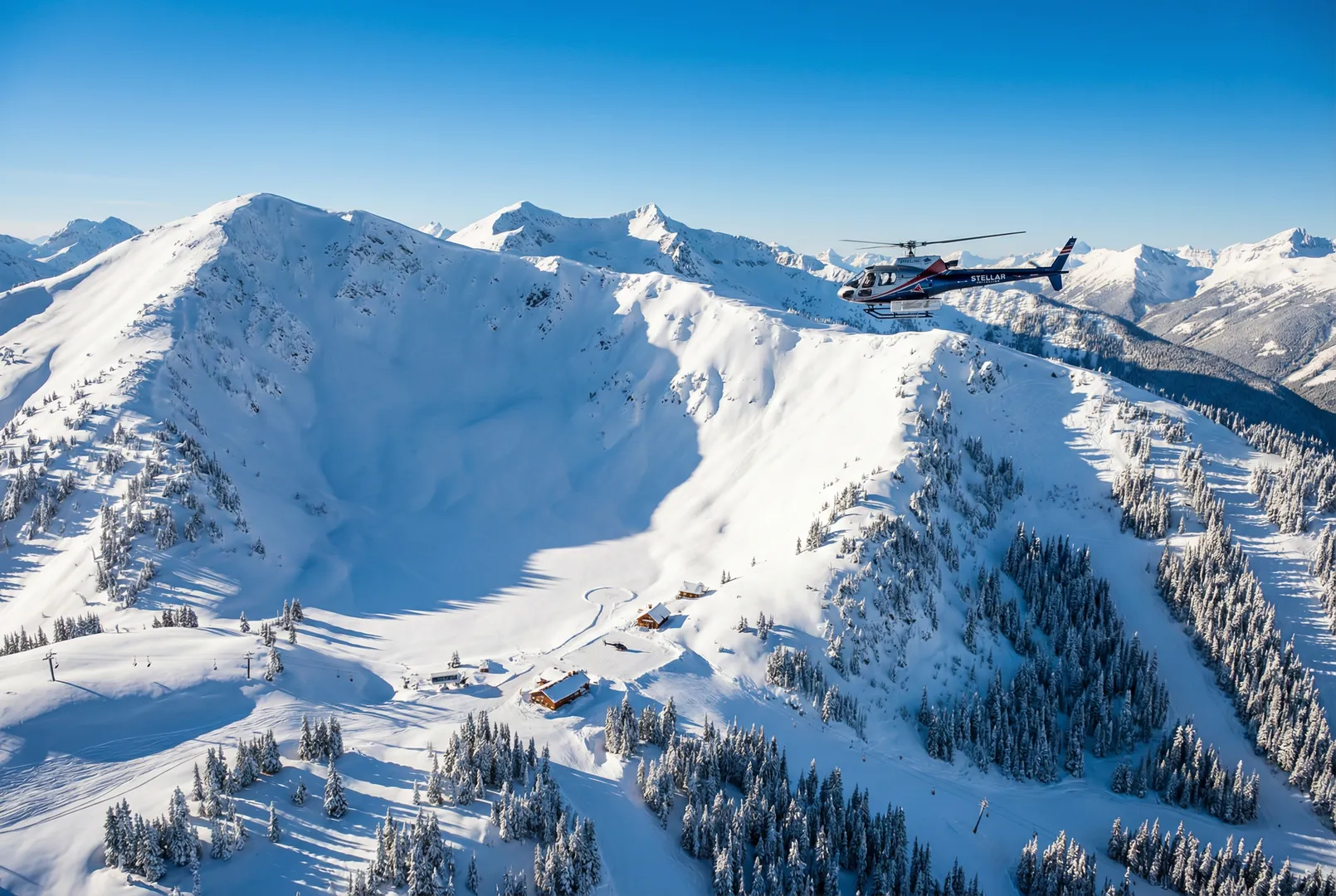 Stellar Heliskiing ski resort