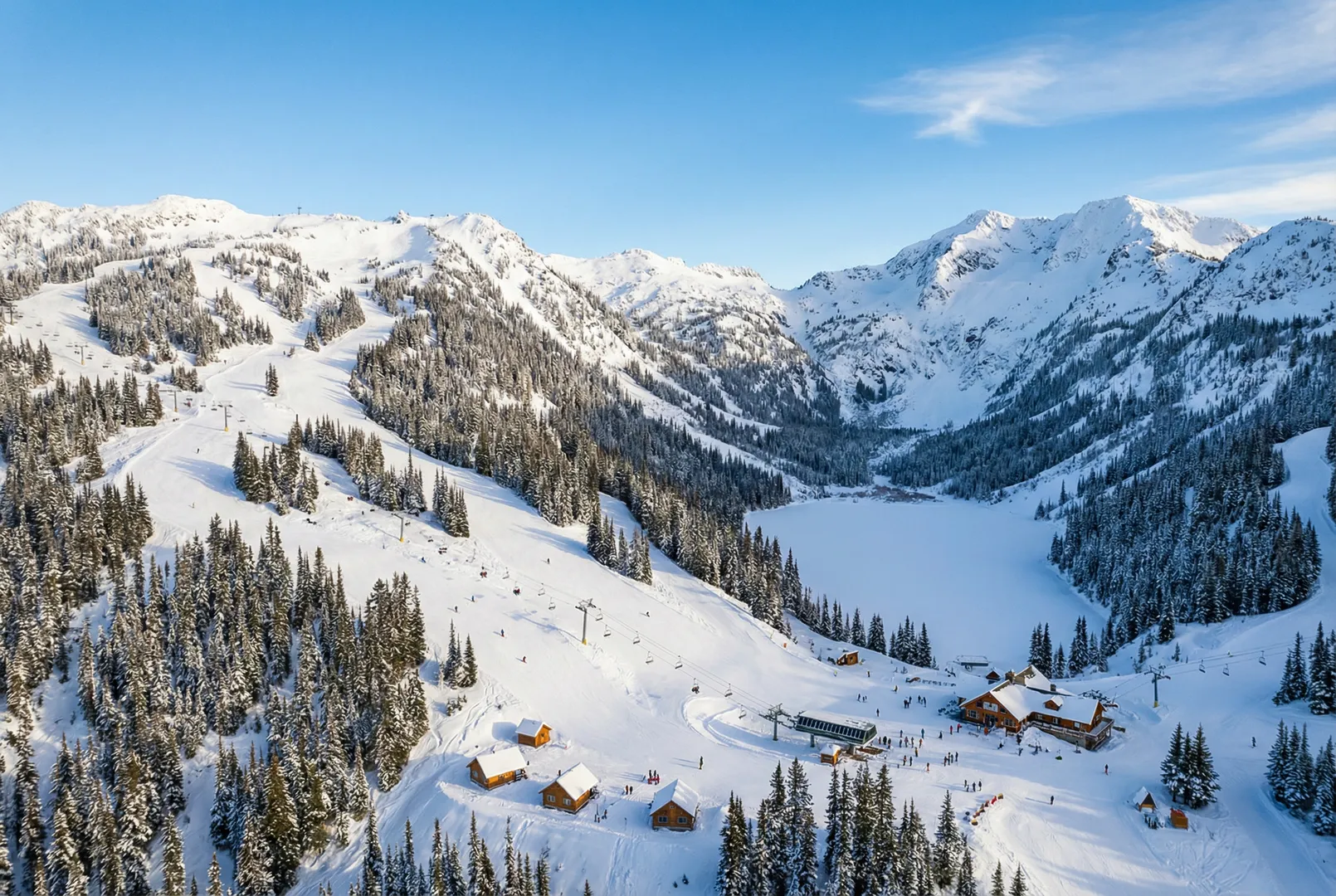 Summit Lake – Nakusp ski resort