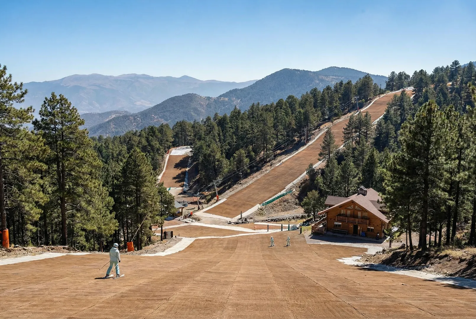 Bosques de Monterreal – San Antonio de las Alazanas (dry slopes) ski resort