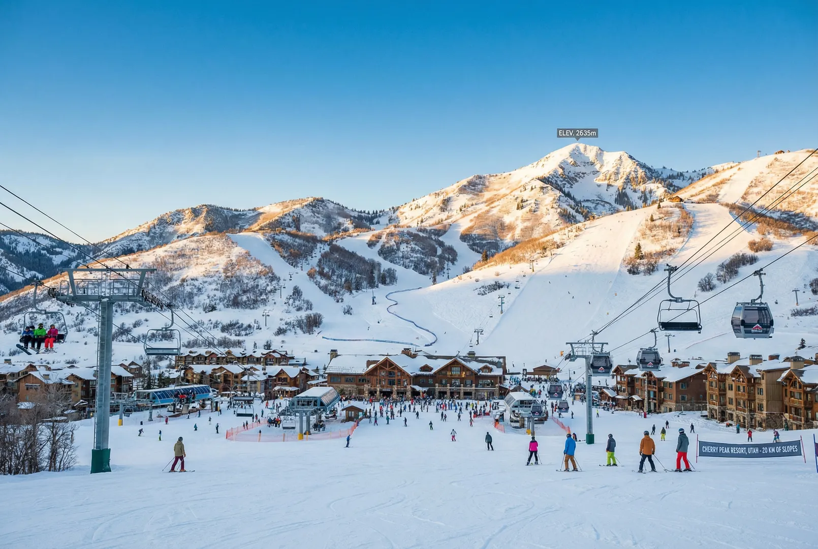Cherry Peak ski resort