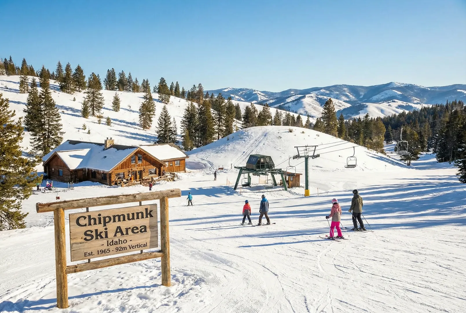 Chipmunk ski resort