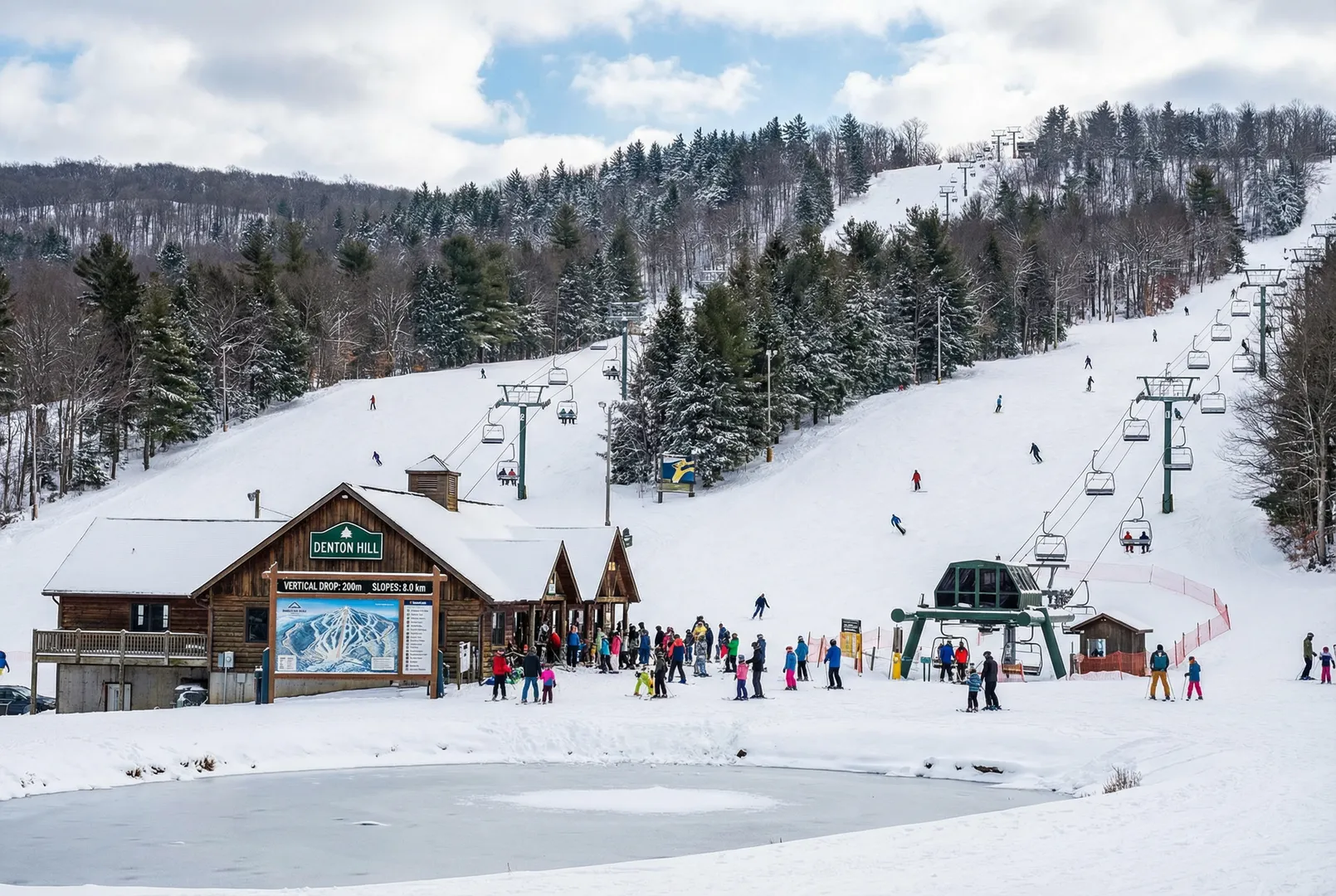 Denton Hill State Park(temporarily closed) ski resort