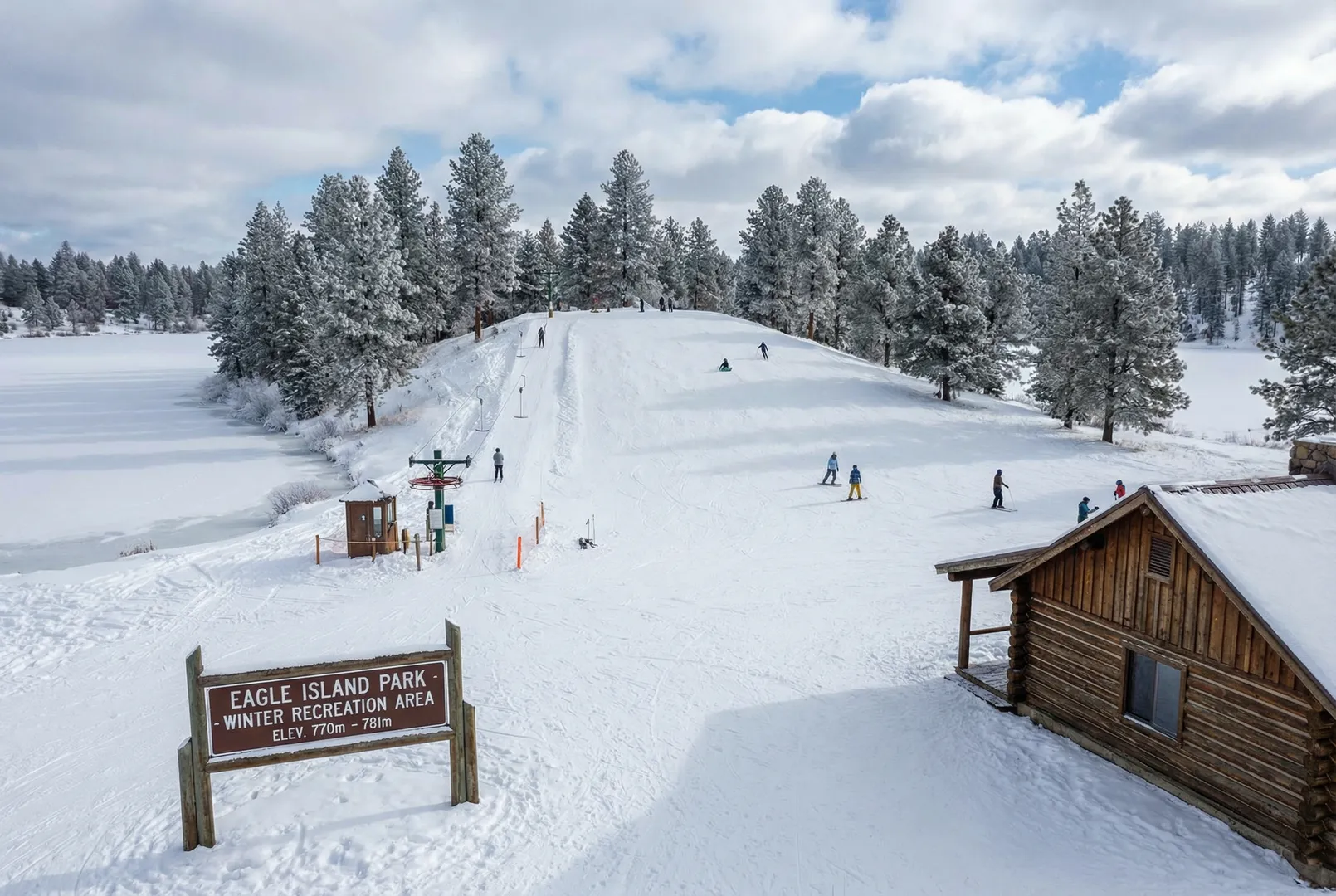 Eagle Island Park ski resort