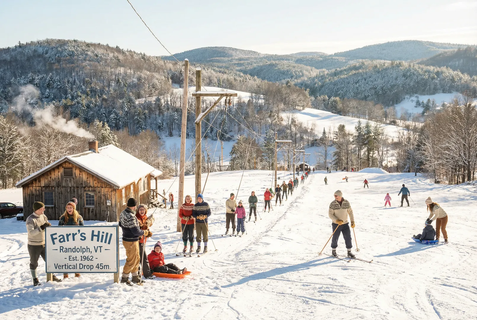 Farr's Hill – Randolph(temporarily closed) ski resort