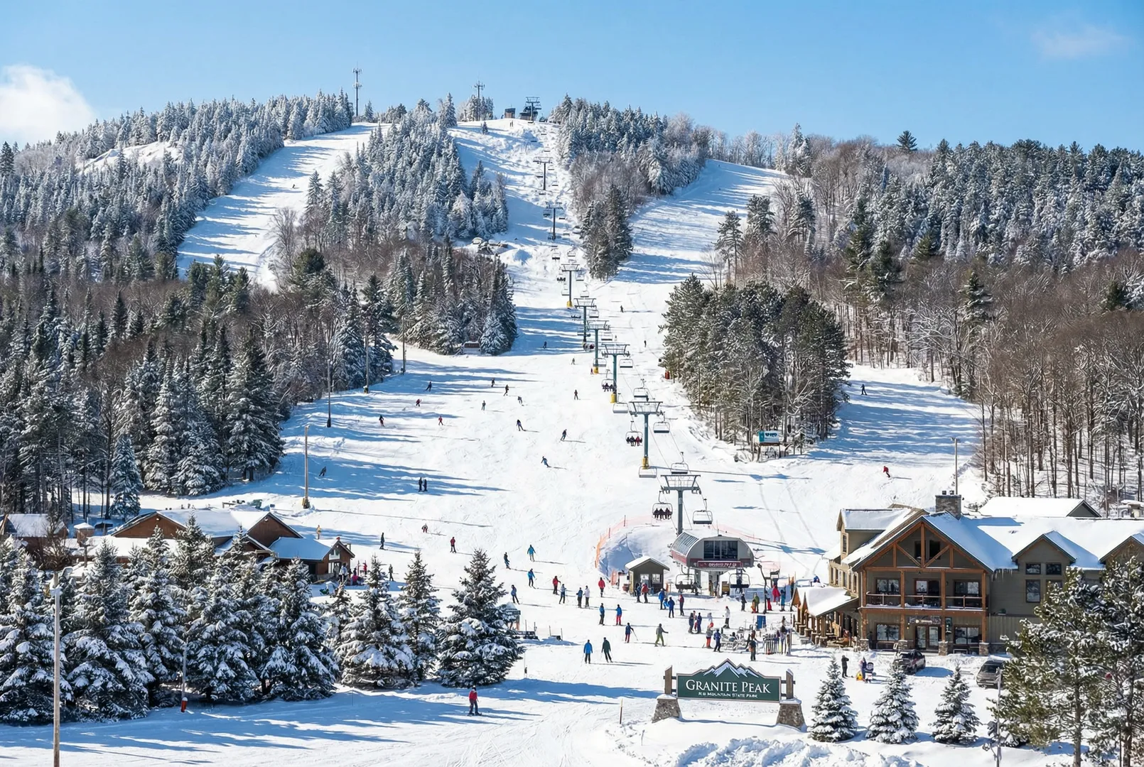 Granite Peak at Rib Mountain State Park ski resort