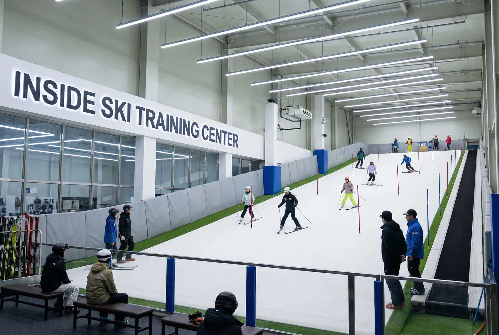 Inside Ski Training Center – Leesburg (dry slopes) ski resort