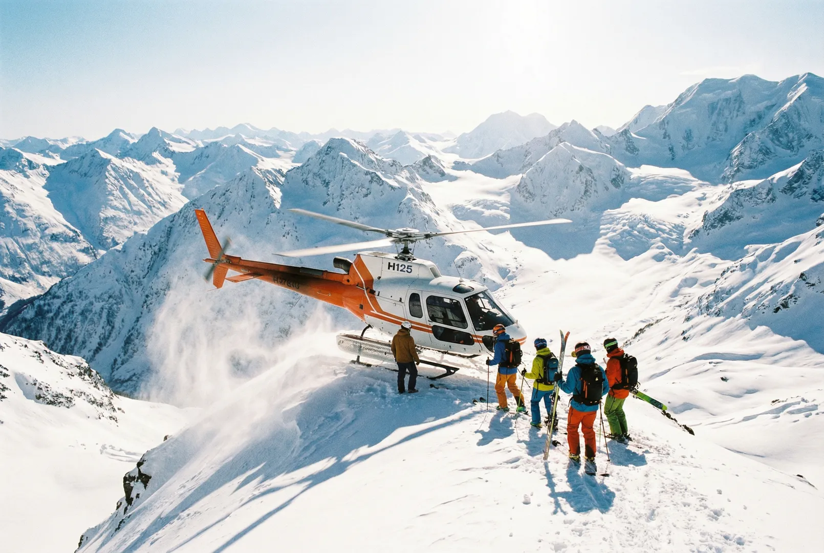 Jerry's Heliski Alaska ski resort