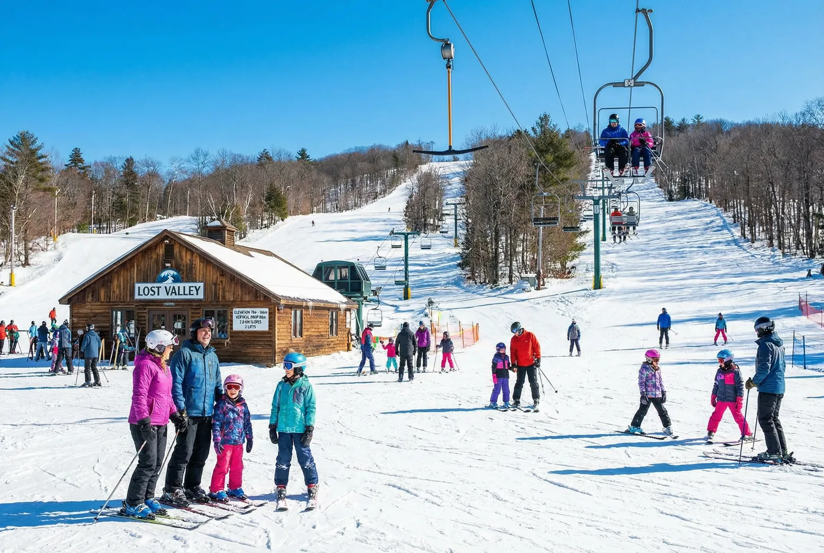 Lost Valley ski resort