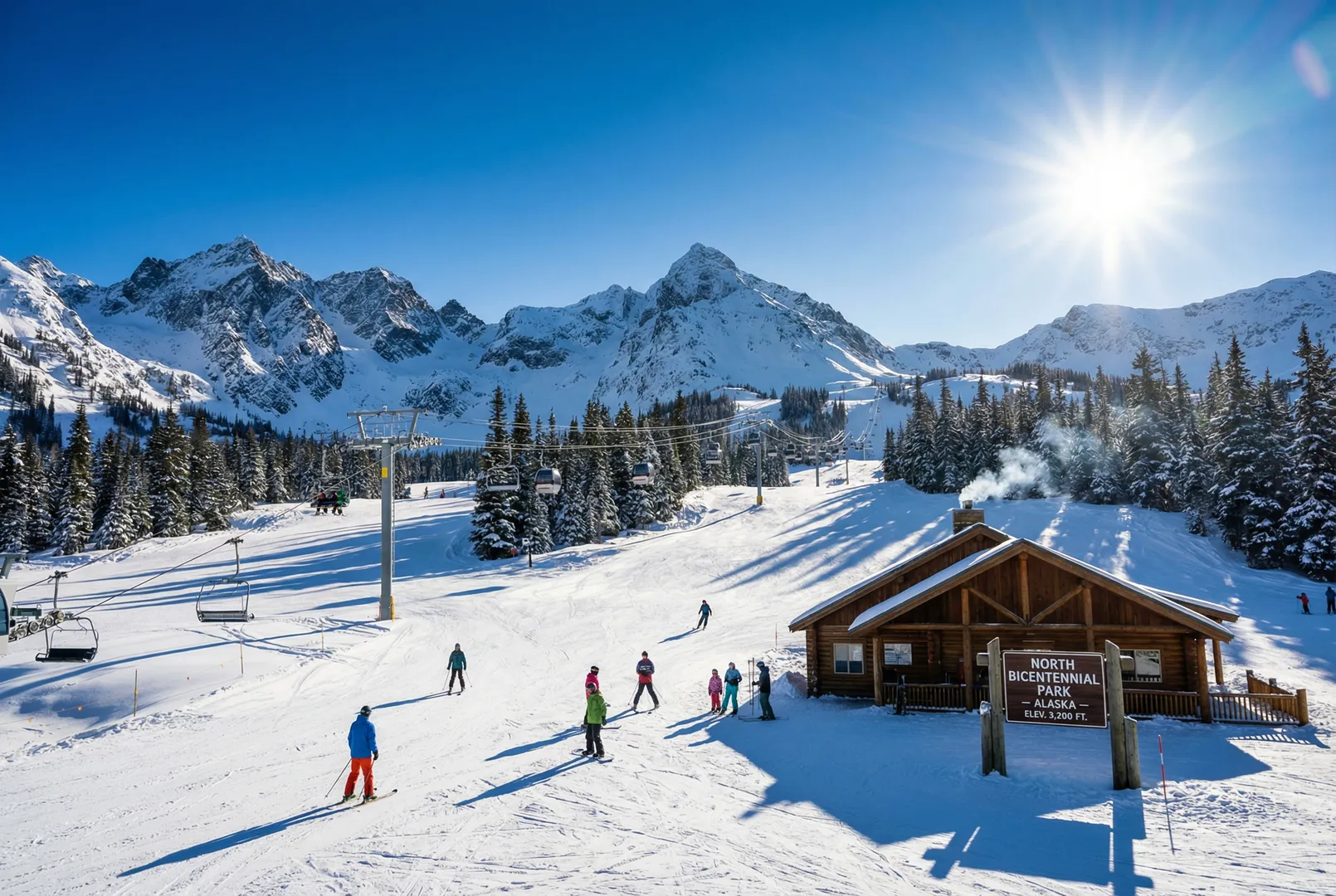 North Bicentennial Park(temporarily closed) ski resort