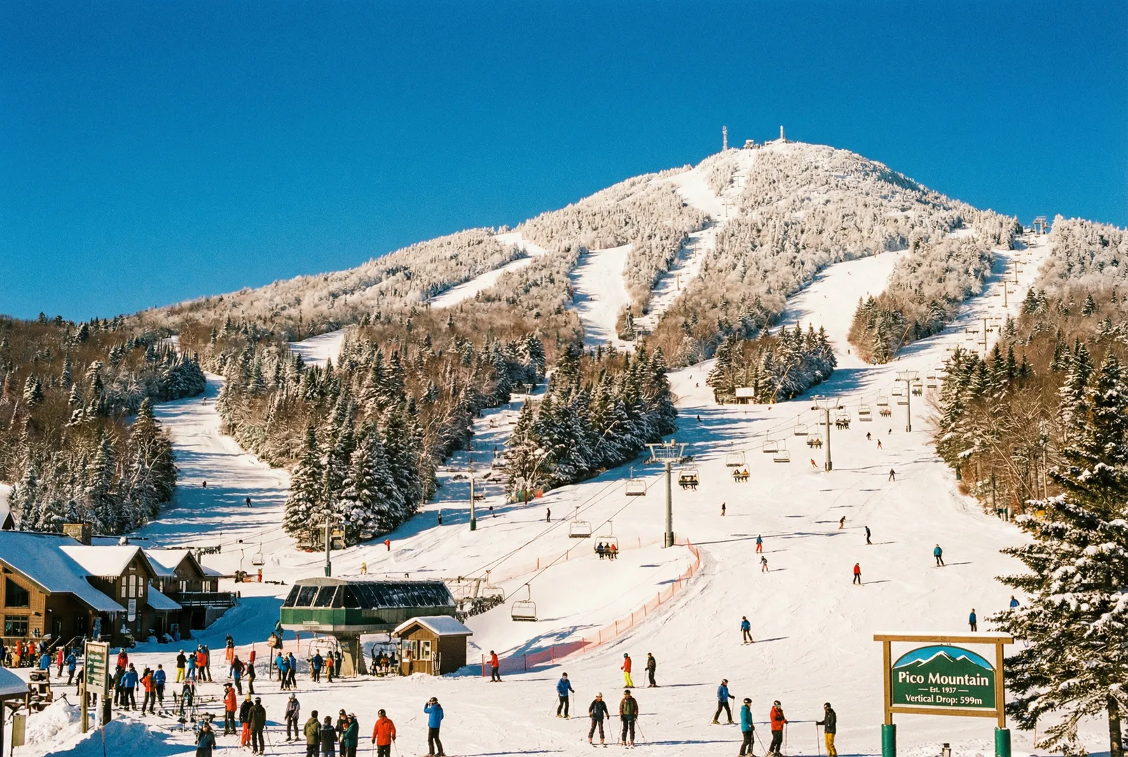Pico Mountain ski resort