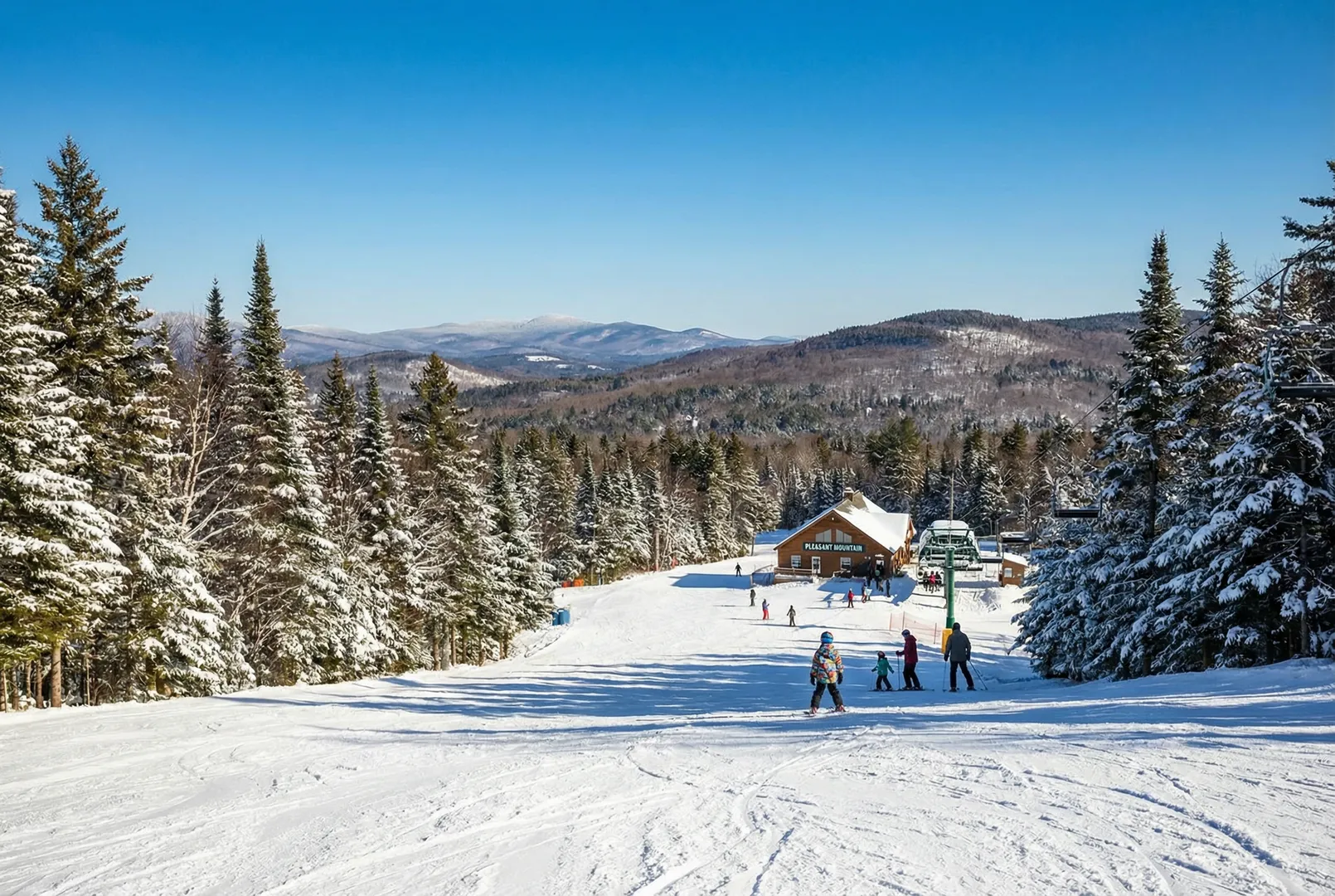 Pleasant Mountain ski resort