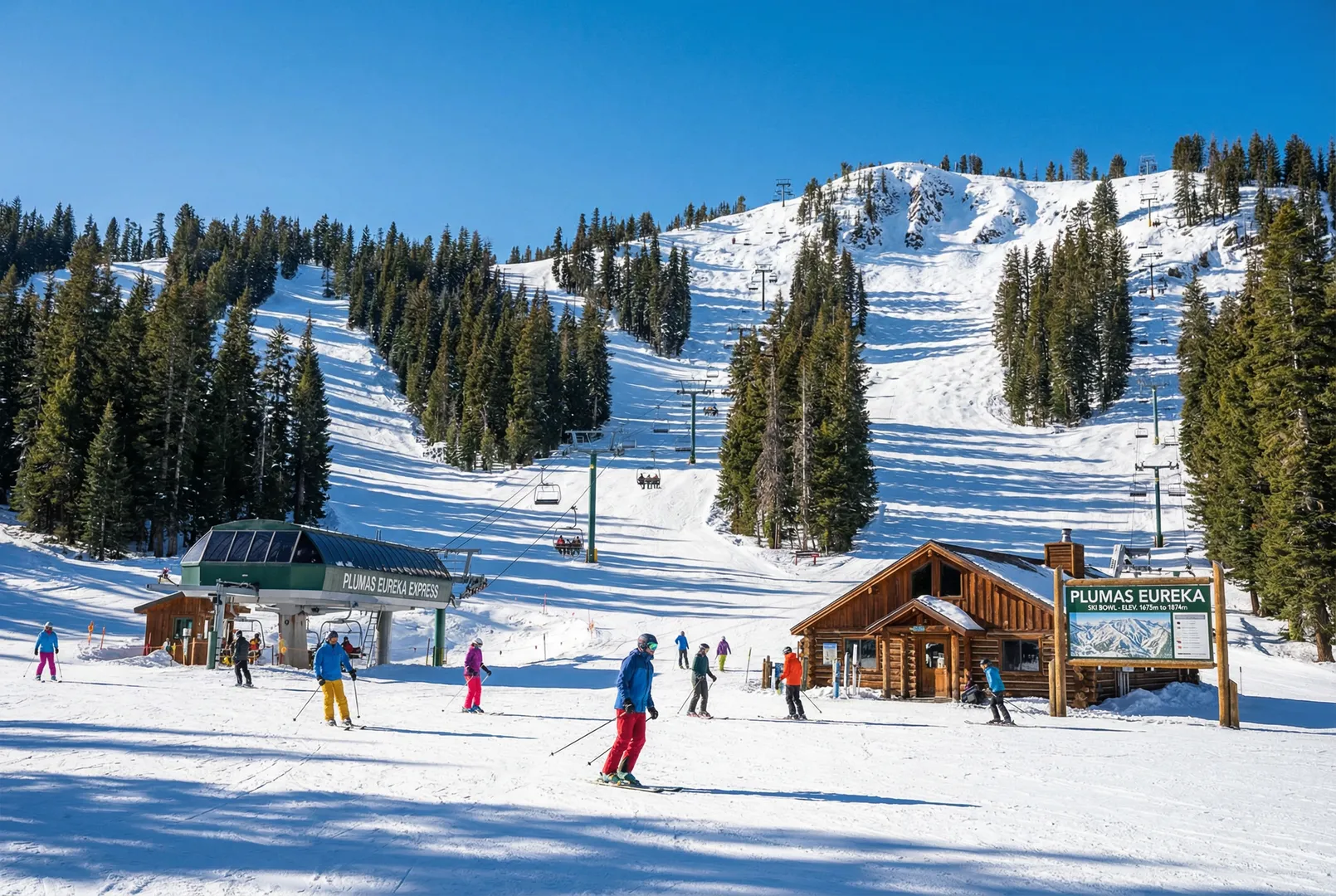 Plumas Eureka Ski Bowl ski resort