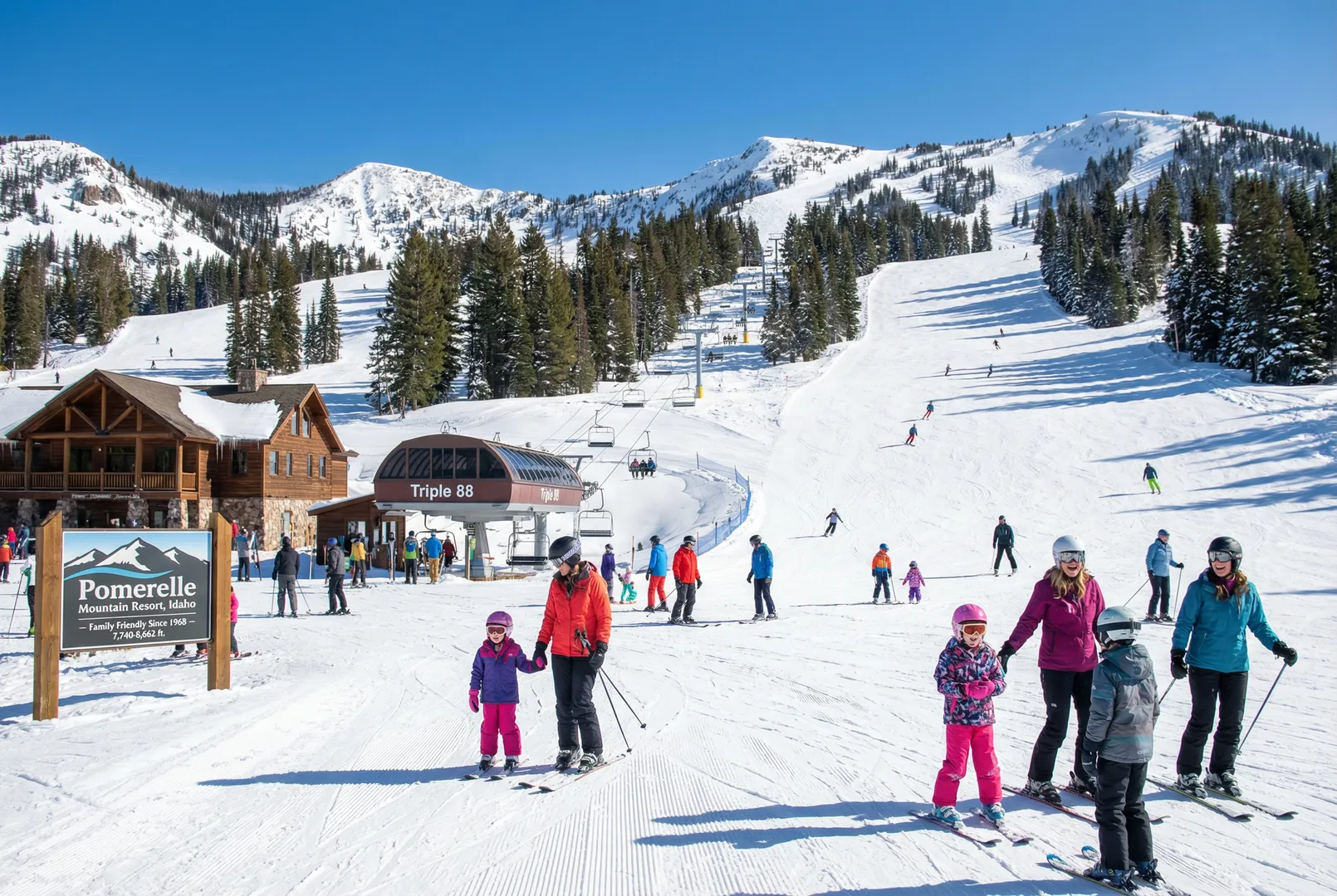 Pomerelle ski resort