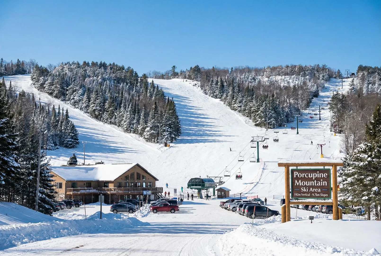 Porcupine Mountain ski resort