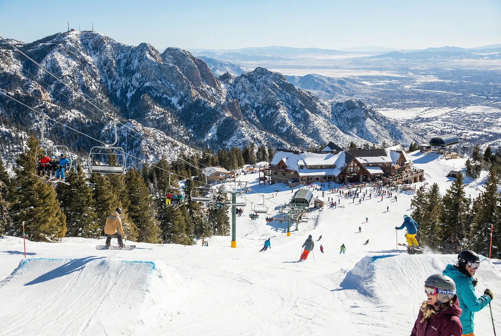 Sandia Peak ski resort