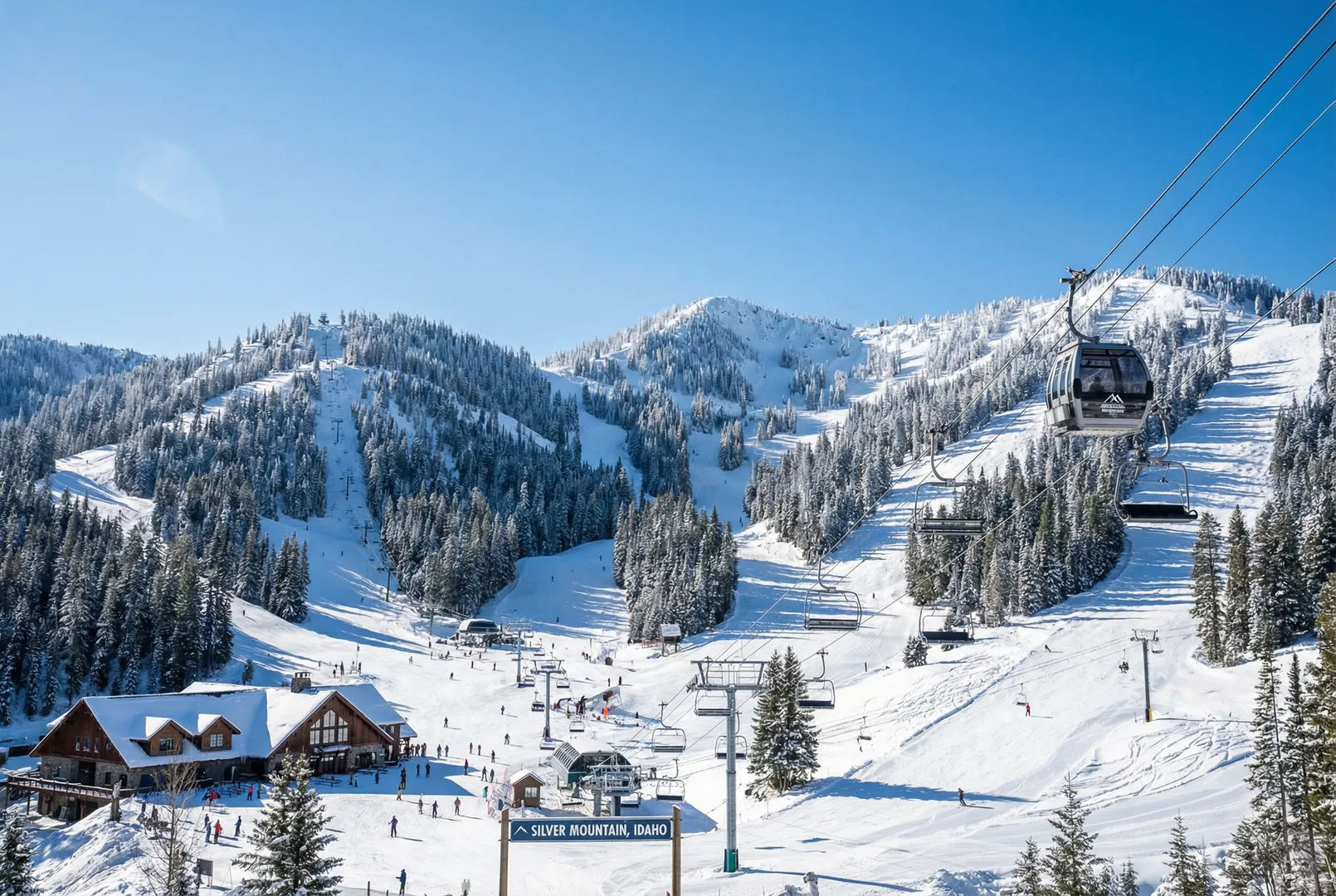 Silver Mountain ski resort