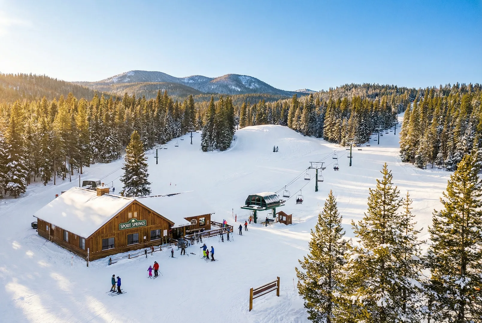 Spout Springs(temporarily closed) ski resort