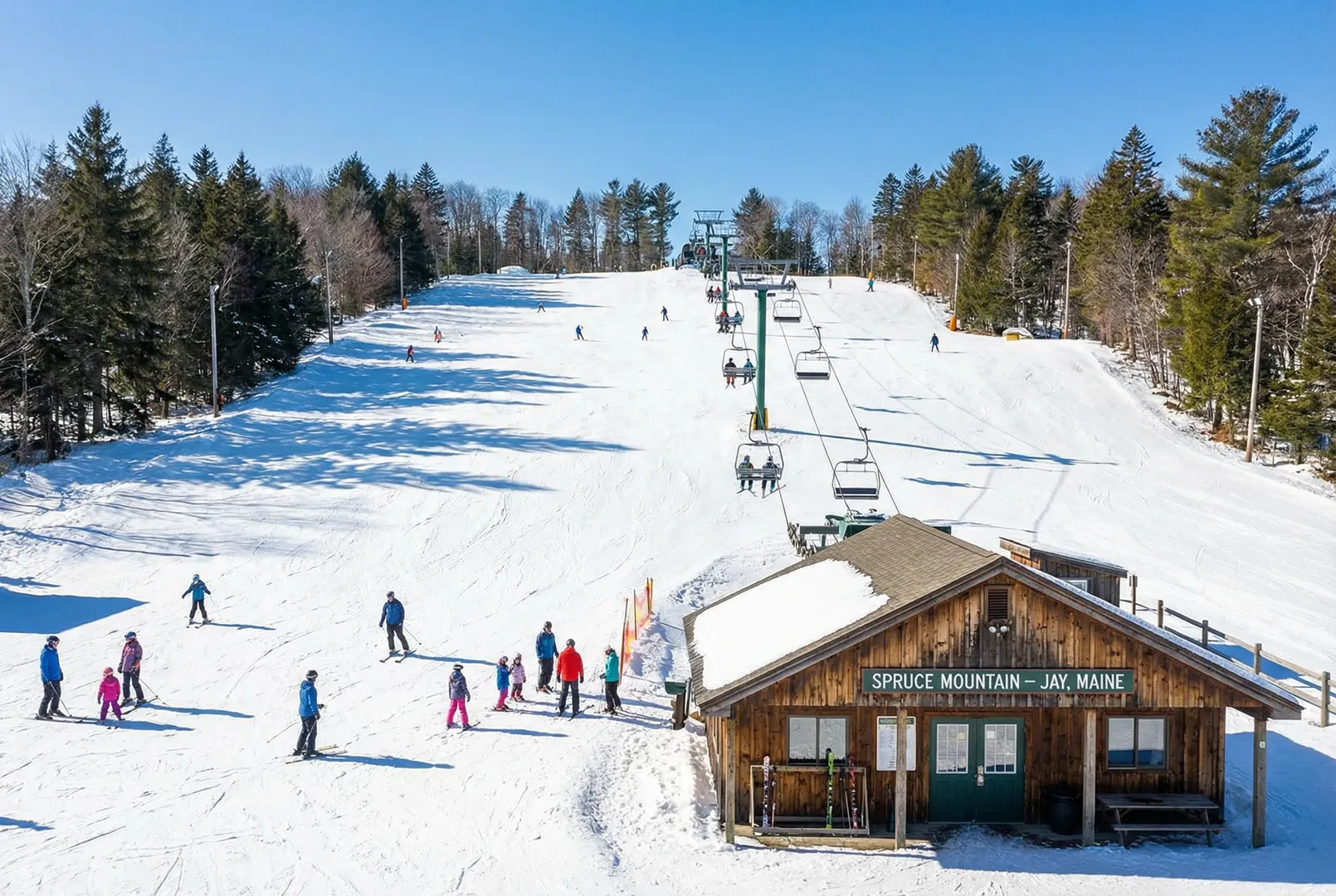 Spruce Mountain – Jay ski resort