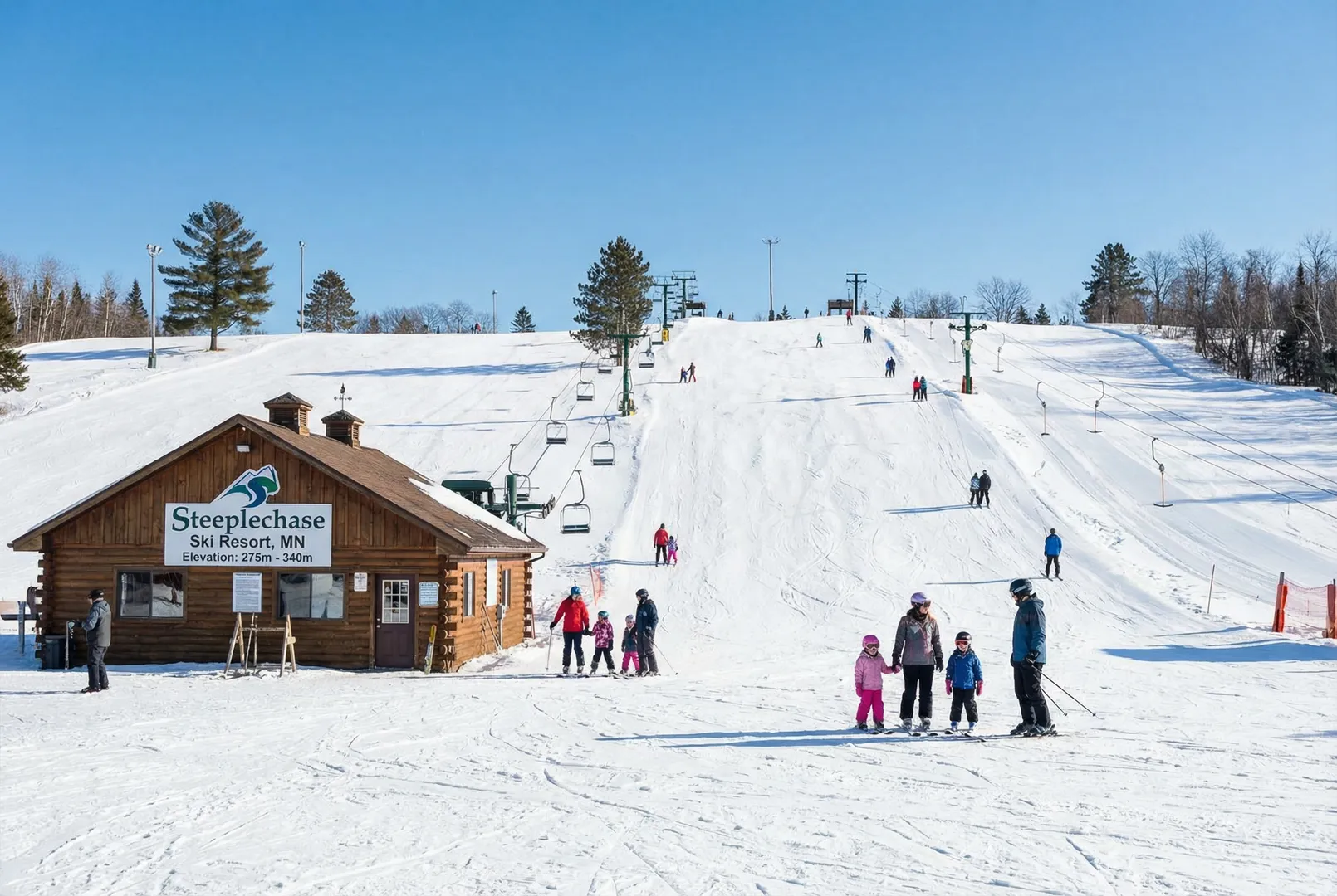 Steeplechase ski resort