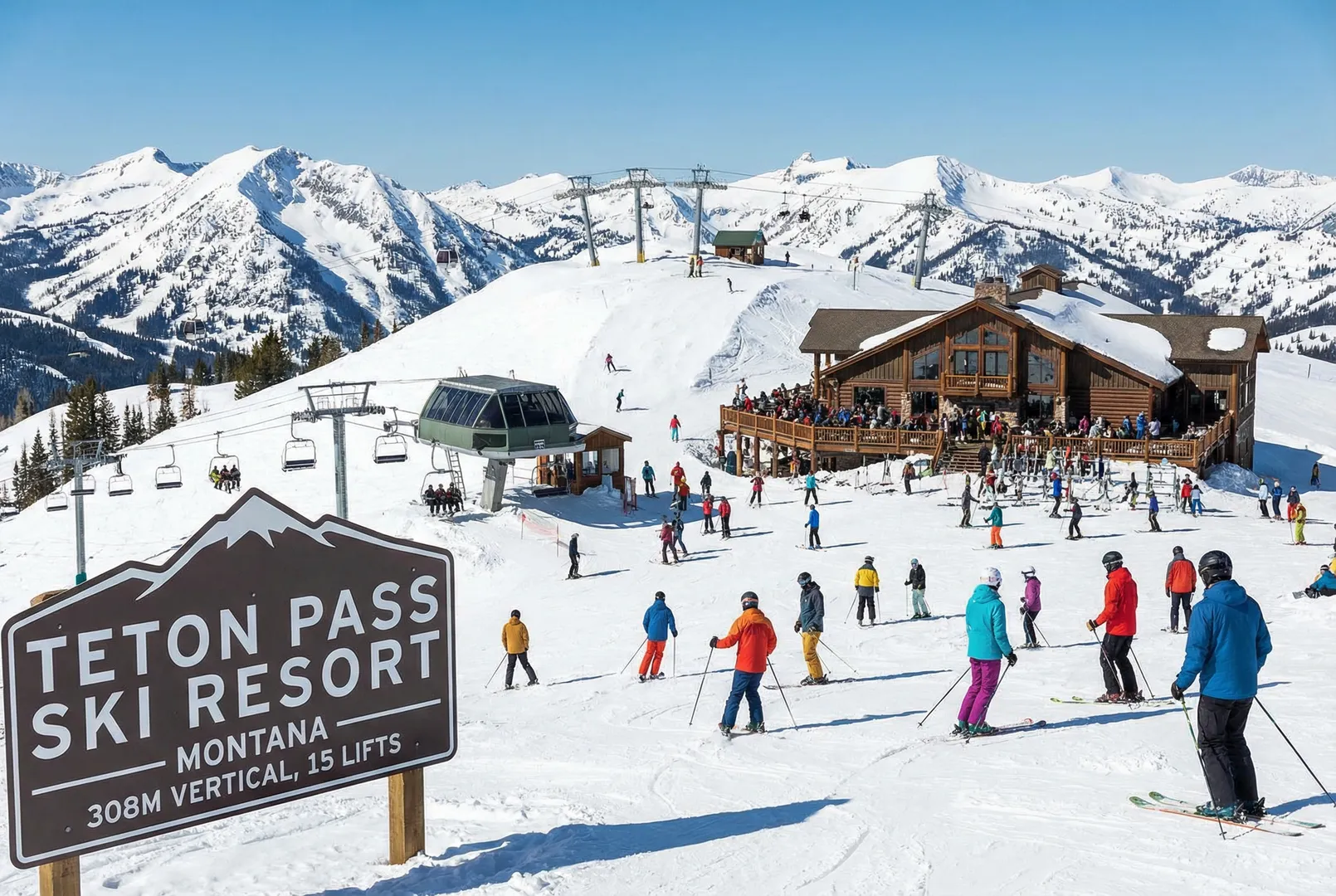 Teton Pass ski resort