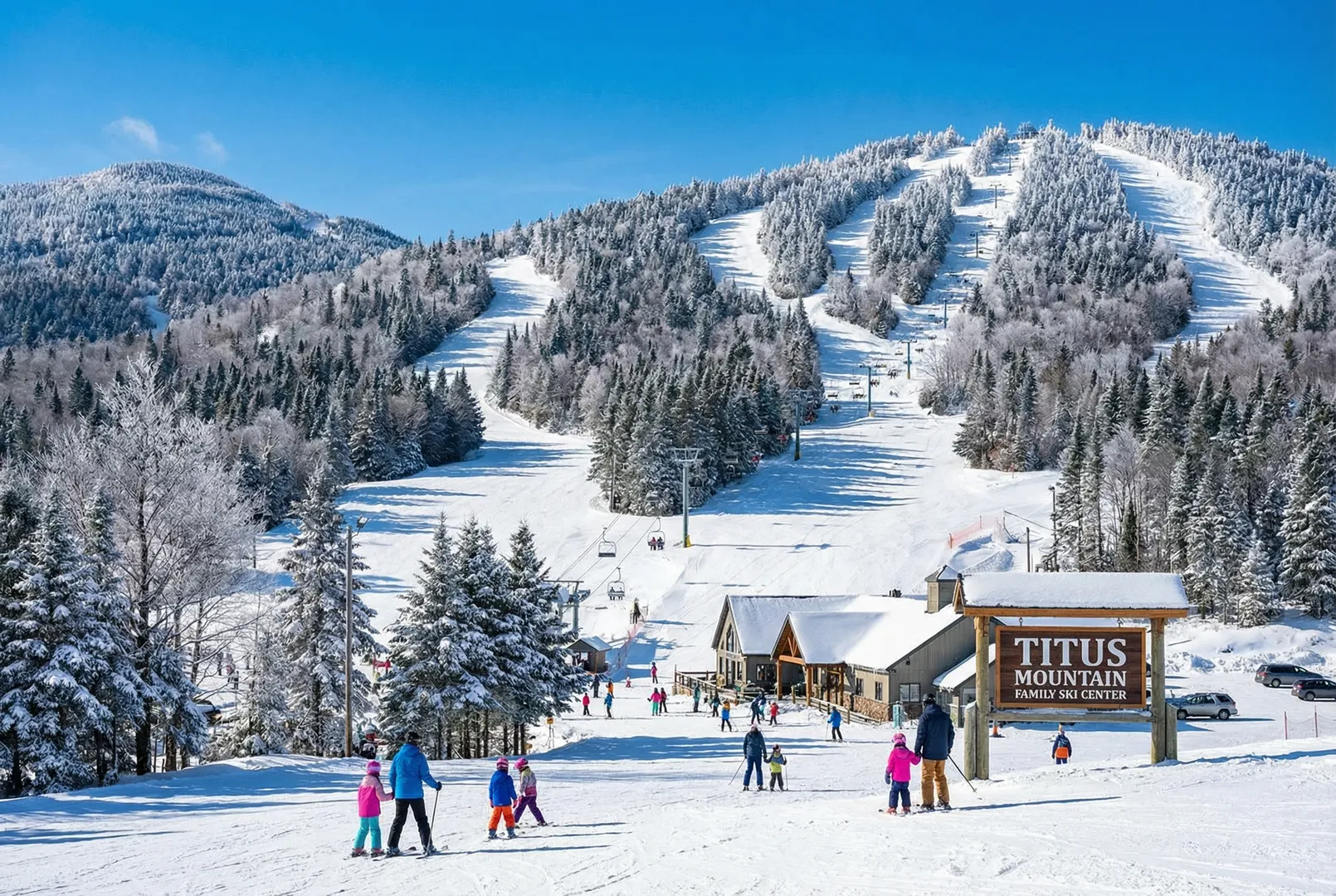 Titus Mountain ski resort