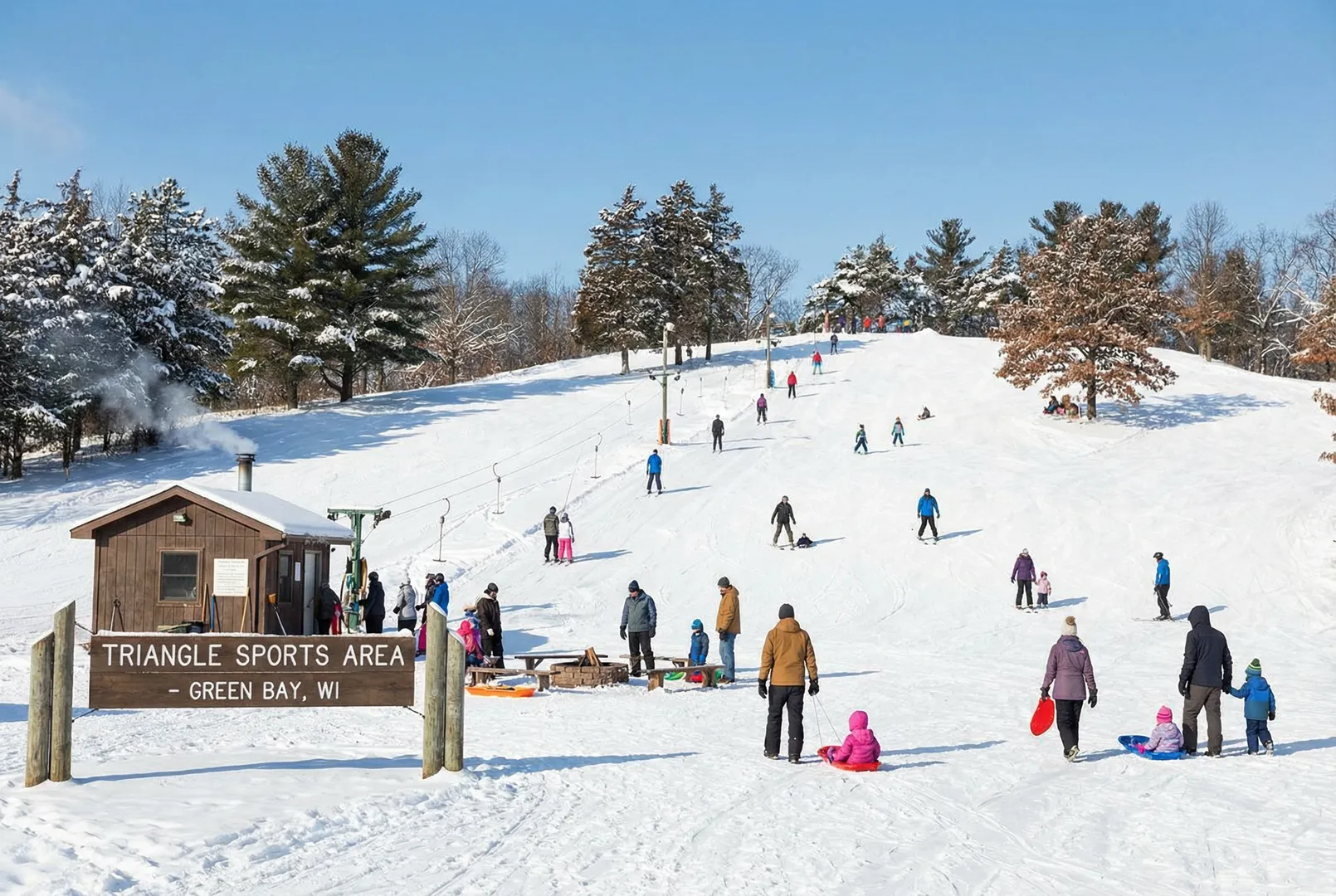 Triangle Sports Area – Green Bay ski resort
