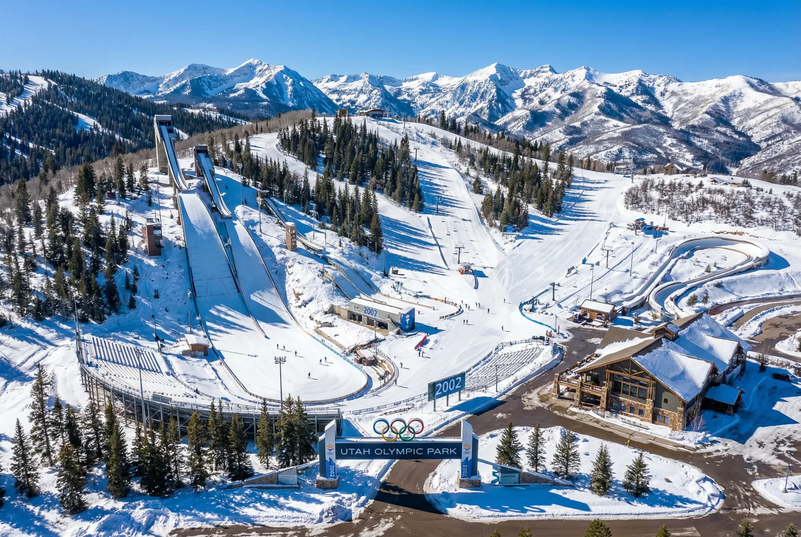 Utah Olympic Park ski resort