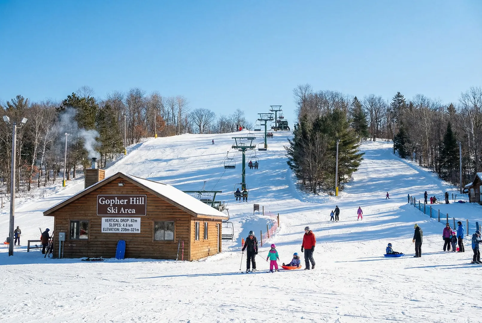 Wild Mountain ski resort