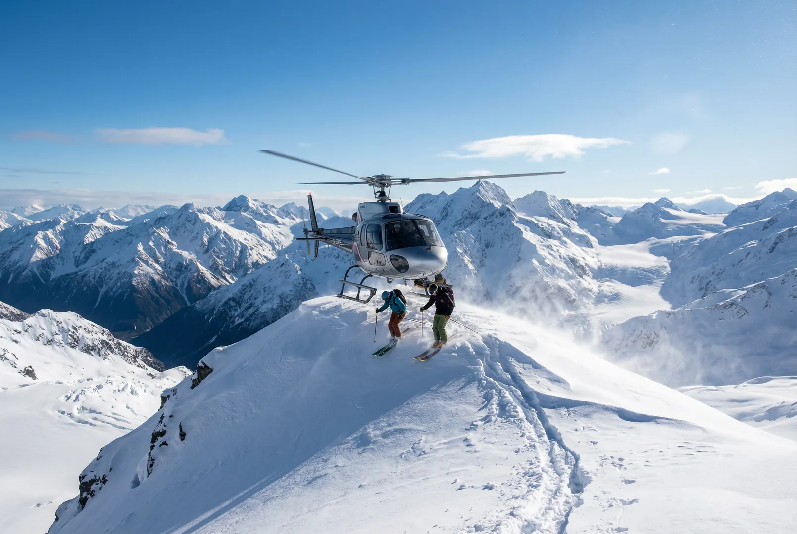 Alpine Heliski ski resort