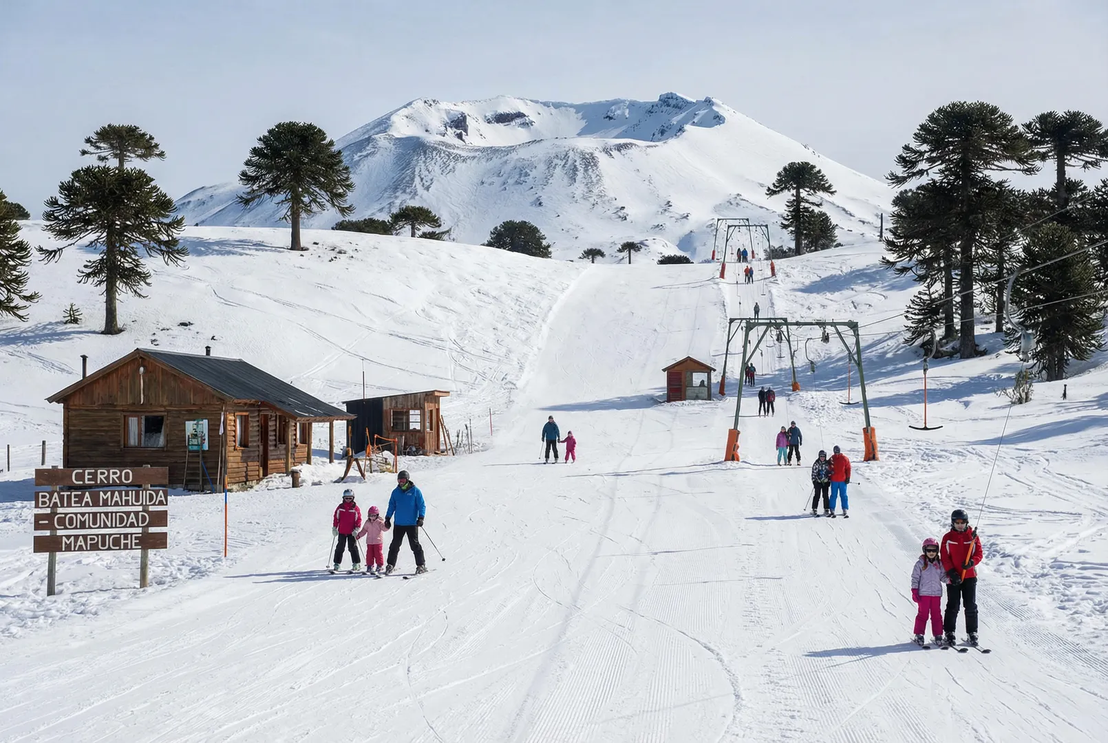 Batea Mahuida ski resort