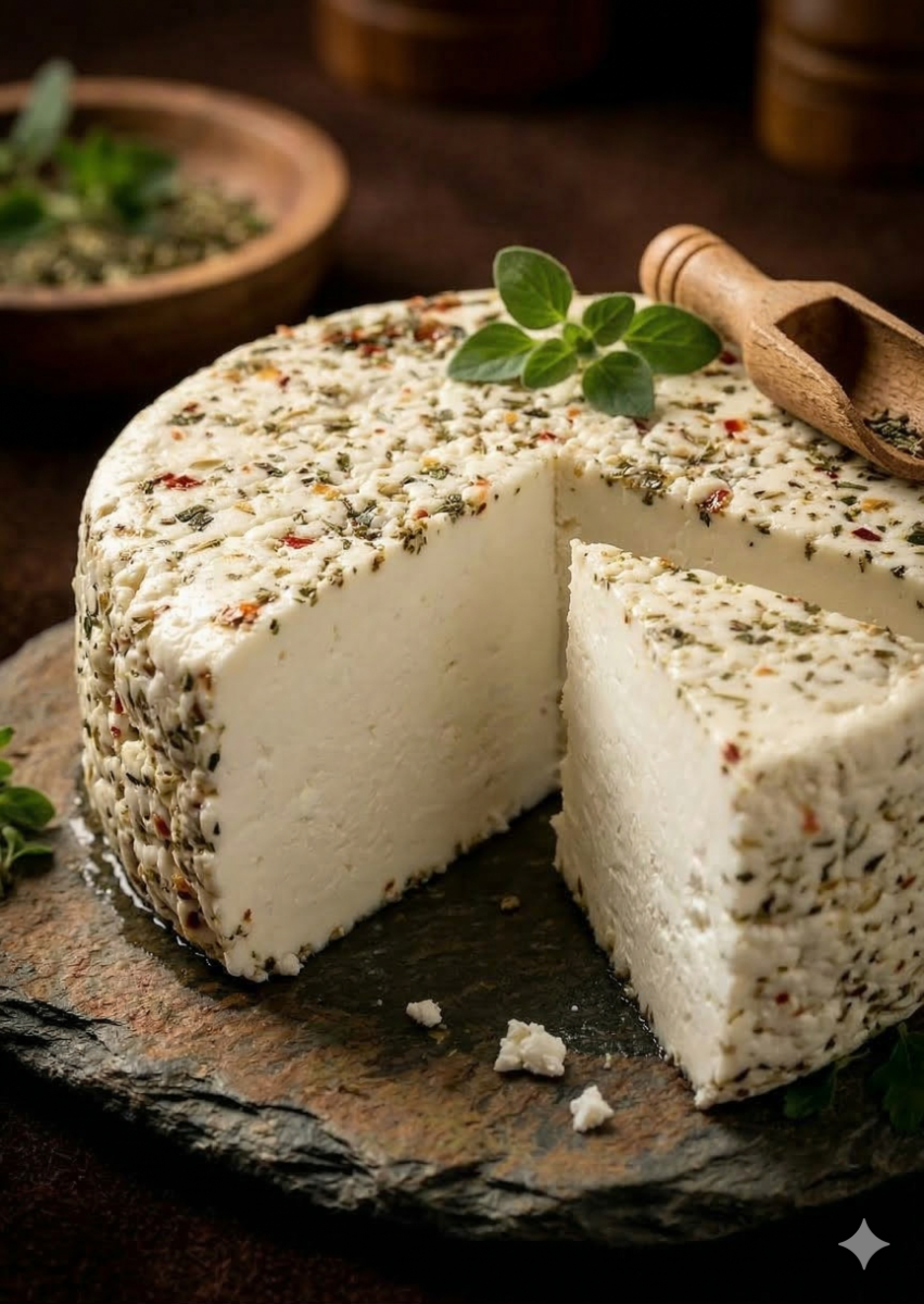 Ricota temperada com ervas finas e pimenta calabresa 500g ±