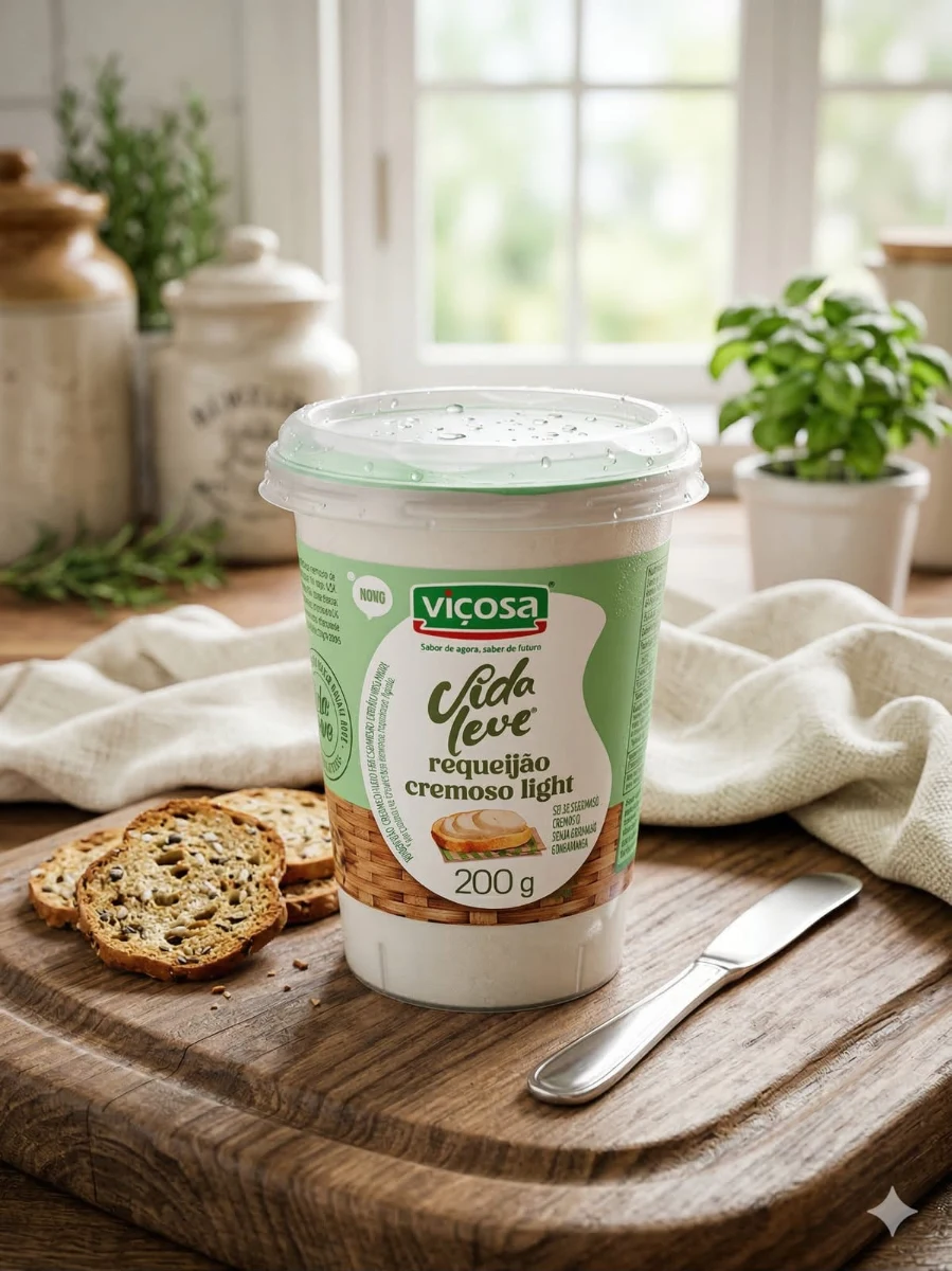 Requeijão Cremoso Light 200g