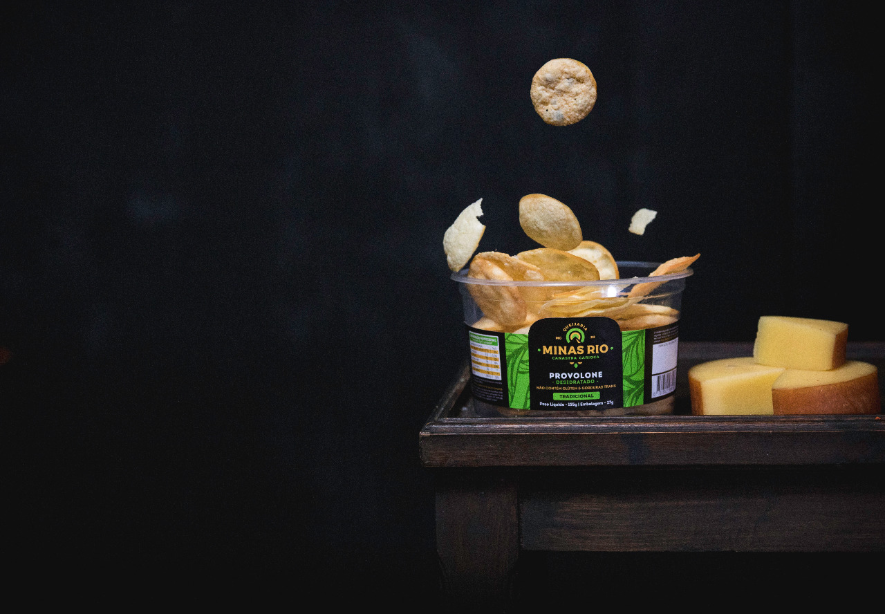 Provolone Desidratado sabor alho 155g