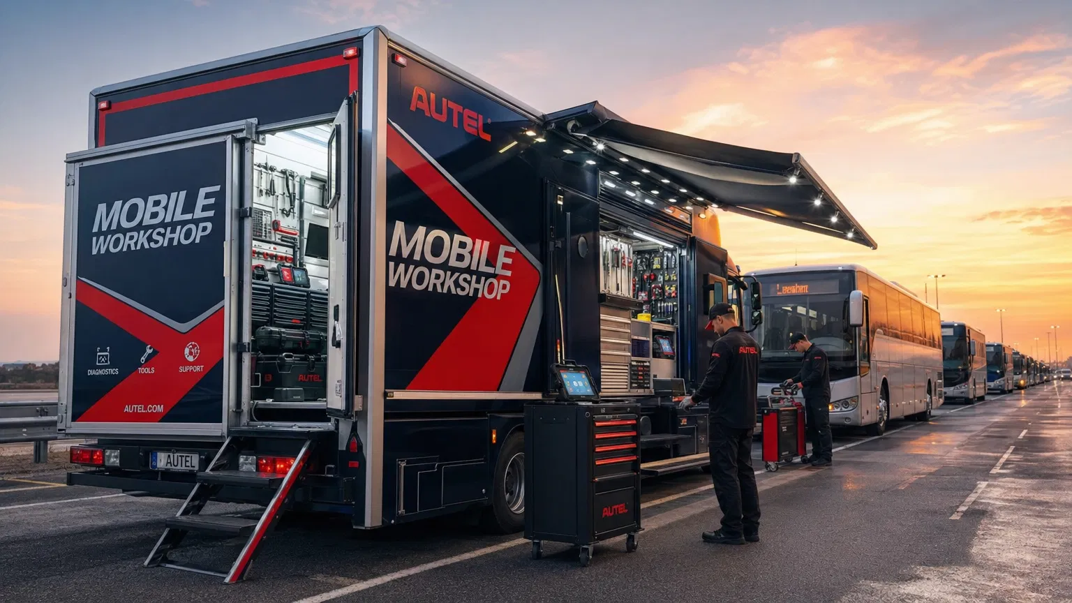 Mobile workshop service