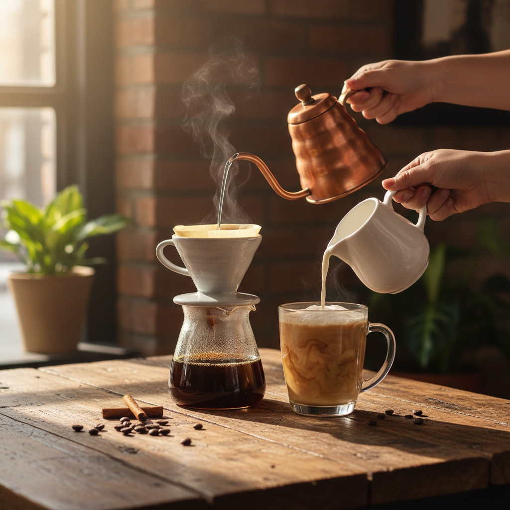 Café Coado com Leite