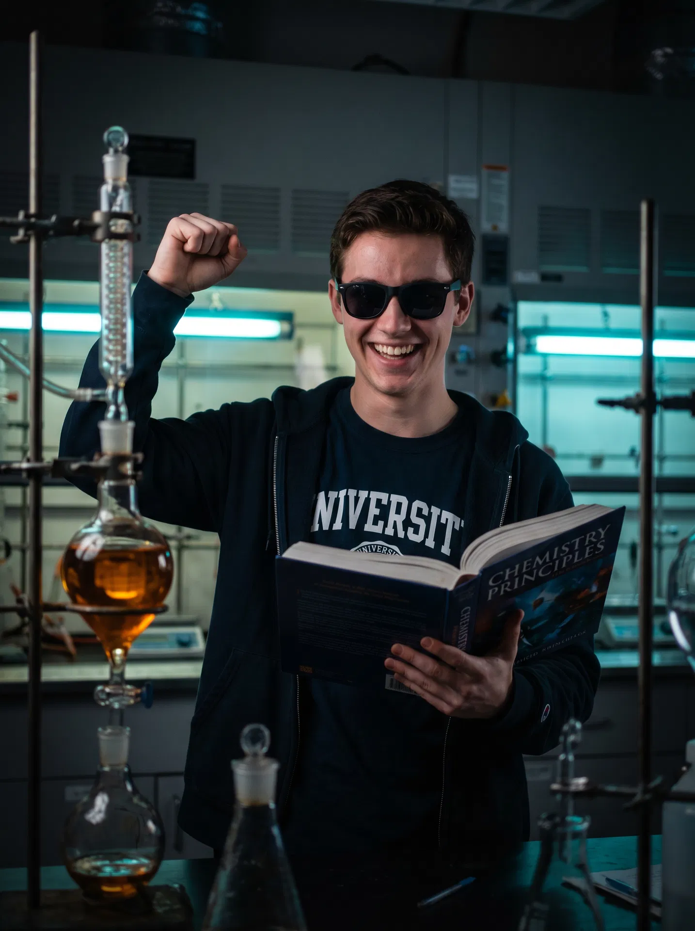 Enthusiastic chemistry student